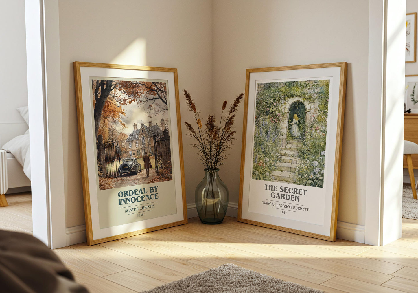 Ordeal by Innocence by Agatha Christie | Book Poster | Literary Art Gift For Book Lover | Novel Inspired Wall Art | Free Delivery