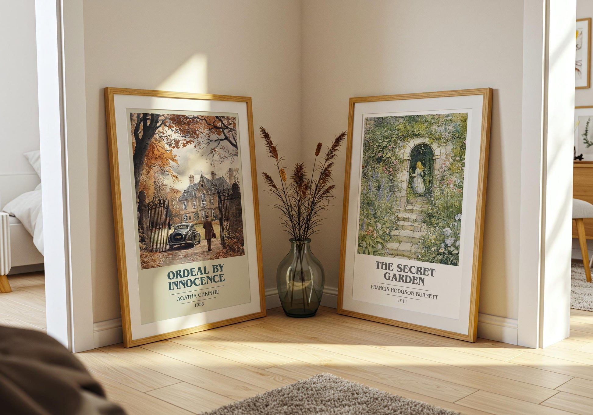 Ordeal by Innocence by Agatha Christie | Book Poster | Literary Art Gift For Book Lover | Novel Inspired Wall Art | Free Delivery