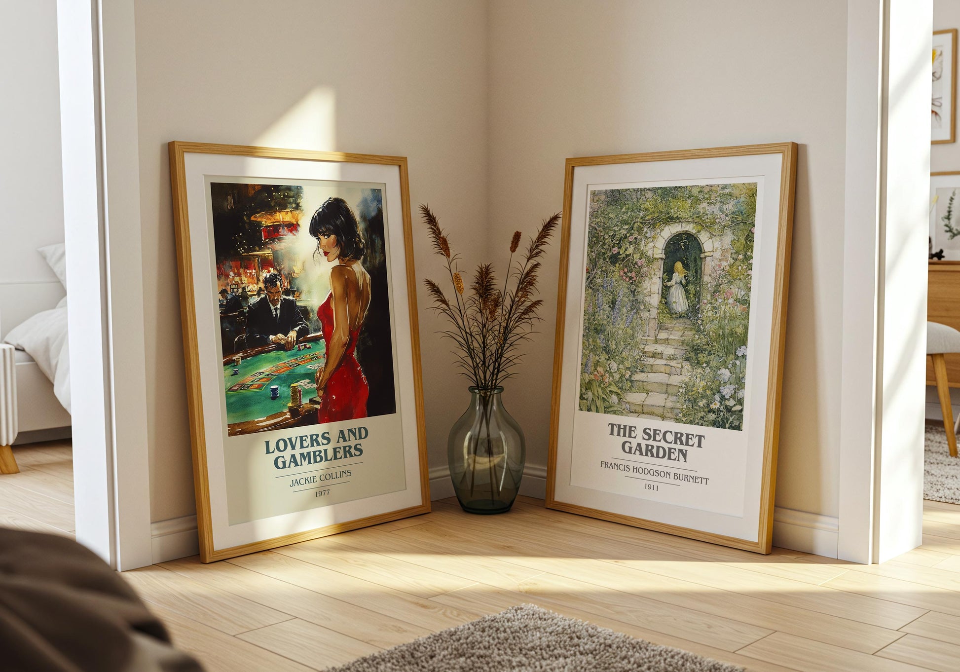 Lovers and Gamblers by Jackie Collins | Book Poster | Literary Art Gift For Book Lover | Novel Inspired Wall Art