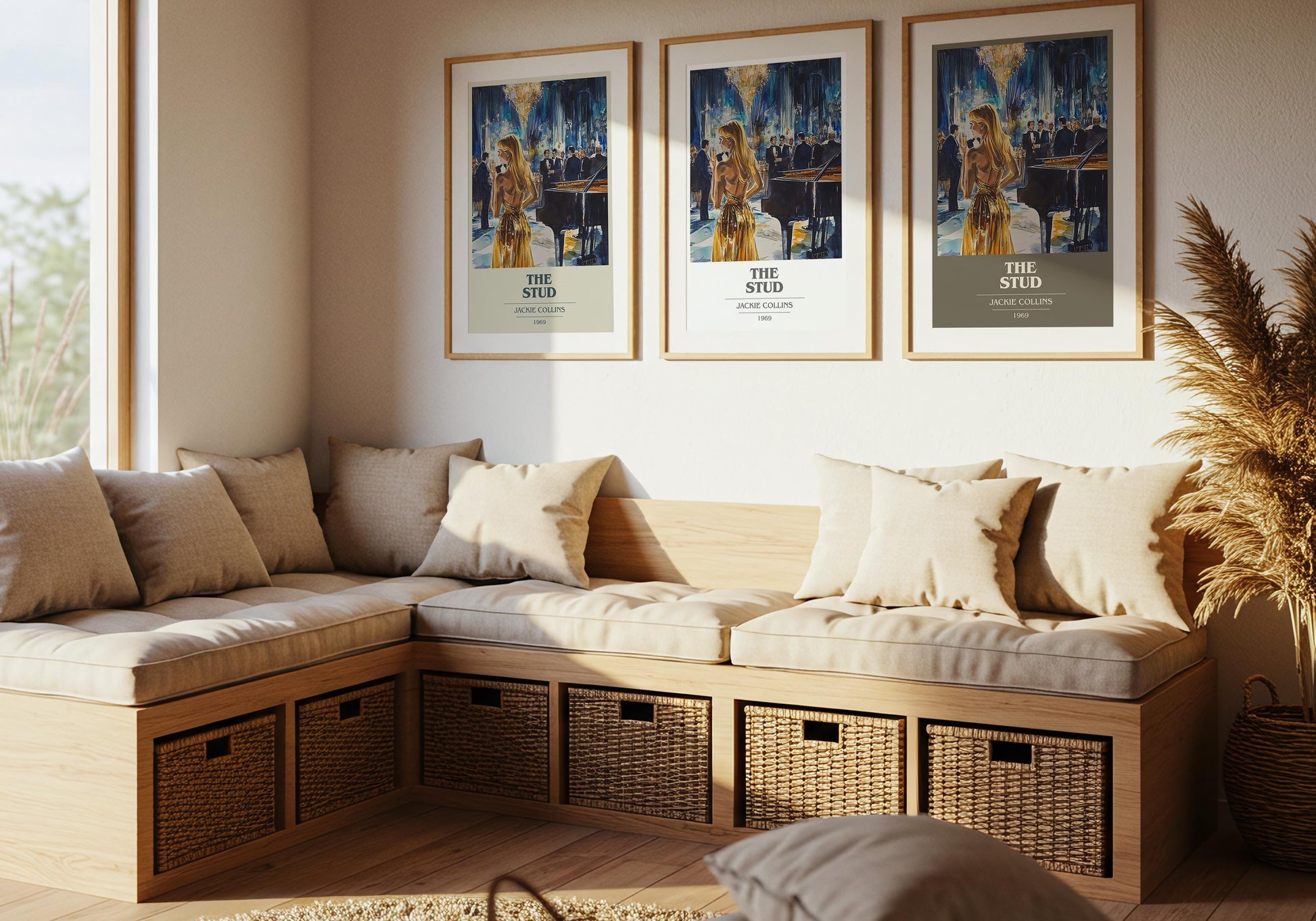 The Stud by Jackie Collins | Book Poster | Literary Art Gift For Book Lover | Novel Inspired Wall Art