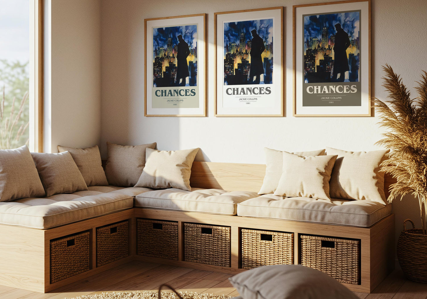 Chances by Jackie Collins | Book Poster | Literary Art Gift For Book Lover | Novel Inspired Wall Art
