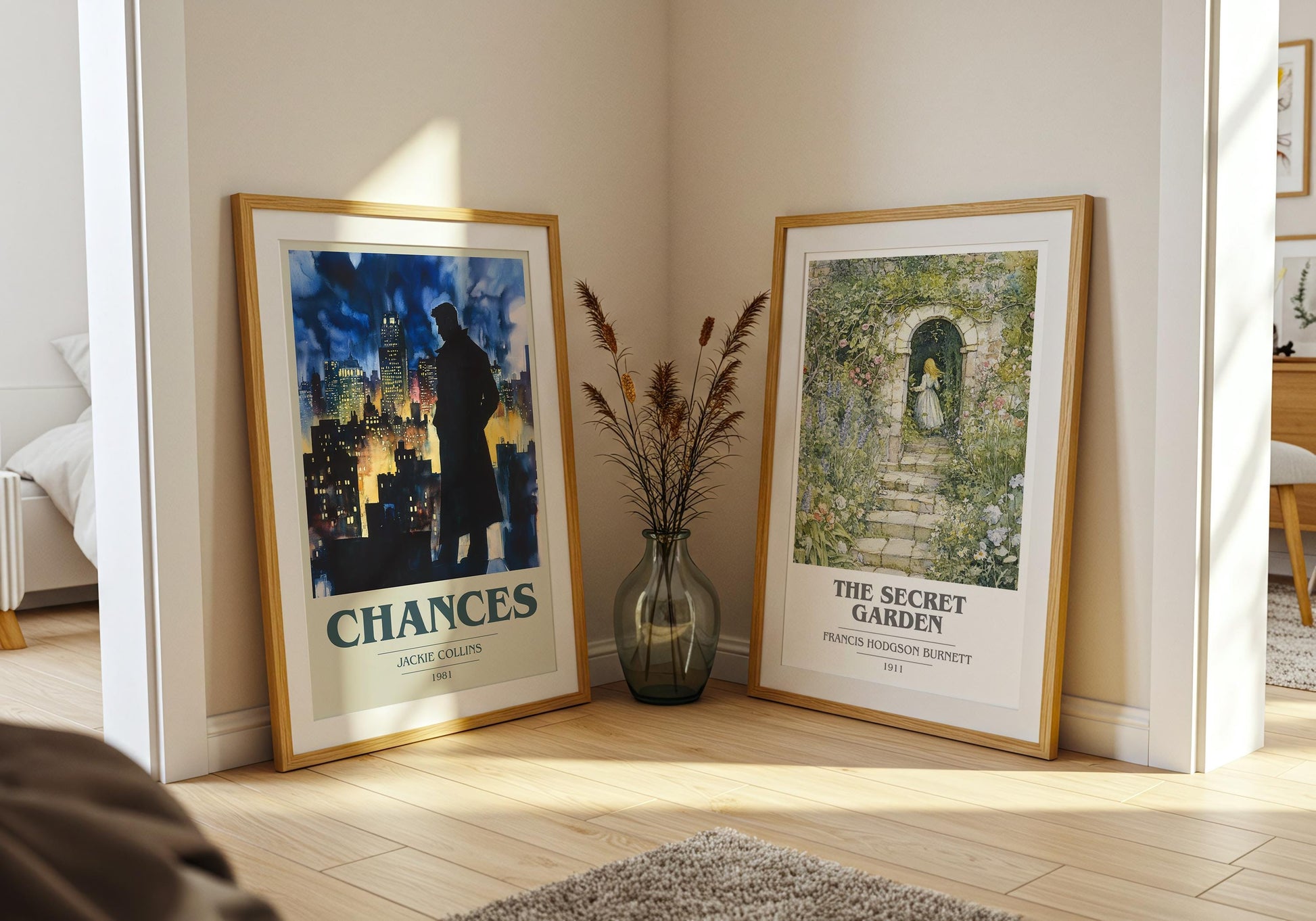 Chances by Jackie Collins | Book Poster | Literary Art Gift For Book Lover | Novel Inspired Wall Art