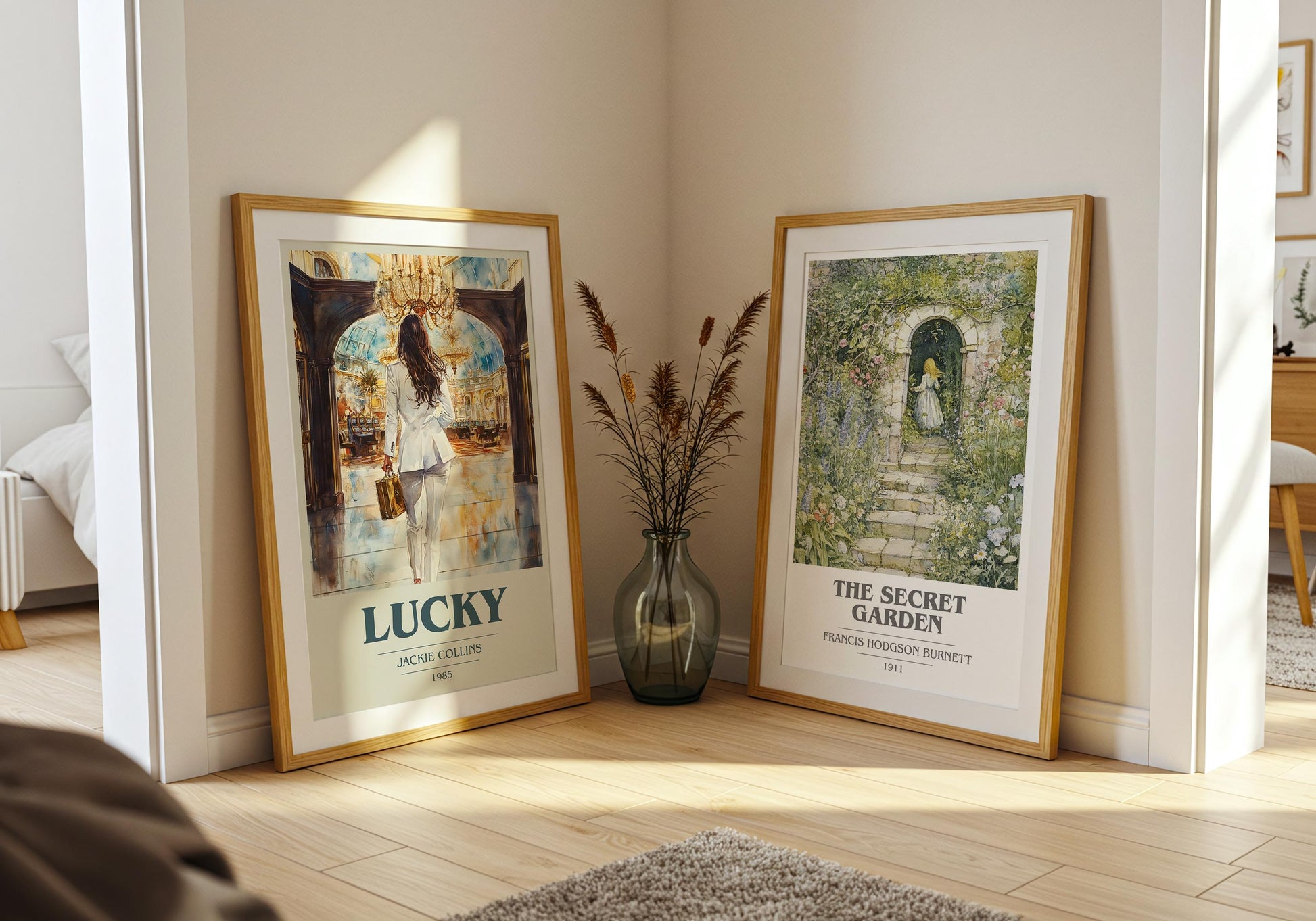 Lucky by Jackie Collins | Book Poster | Literary Art Gift For Book Lover | Novel Inspired Wall Art