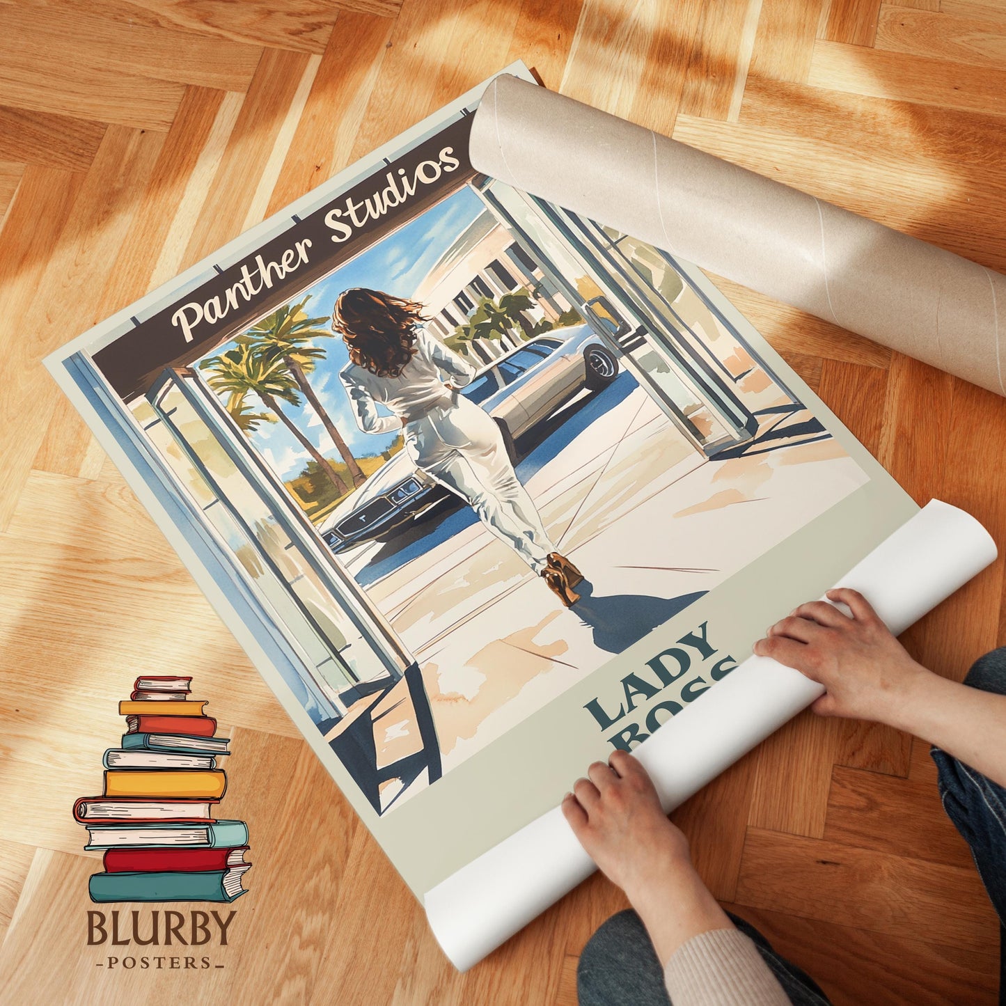 Lady Boss by Jackie Collins | Book Poster | Literary Art Gift For Book Lover | Novel Inspired Wall Art