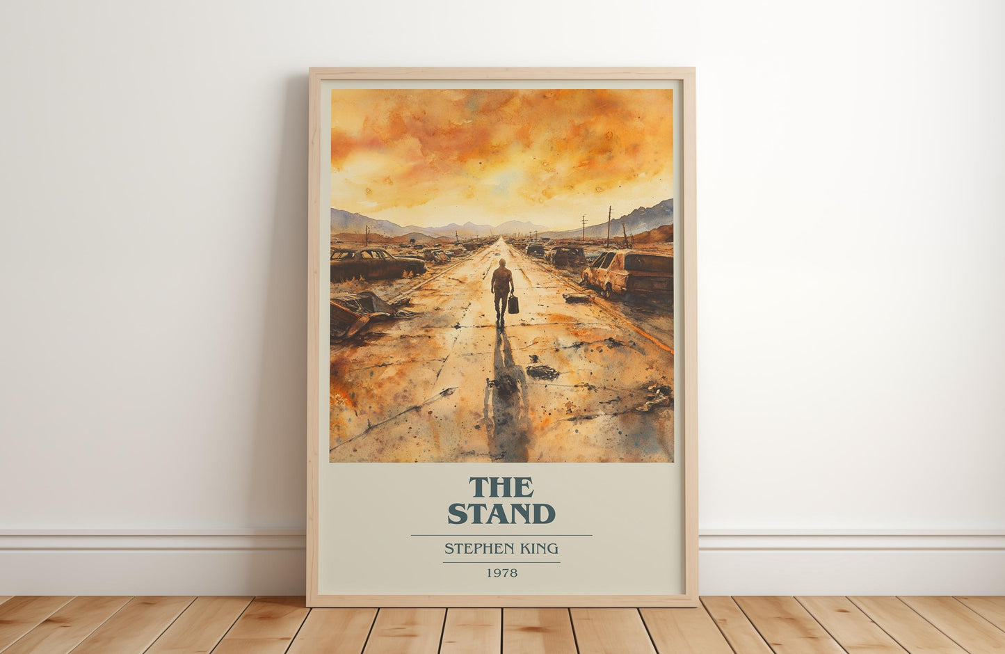 The Stand by Stephen King | Book Poster | Literary Art Gift For Book Lover | Novel Inspired Wall Art | Free Delivery