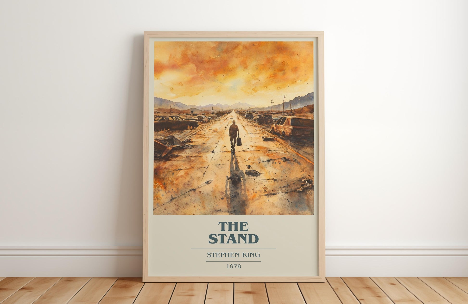 The Stand by Stephen King | Book Poster | Literary Art Gift For Book Lover | Novel Inspired Wall Art | Free Delivery