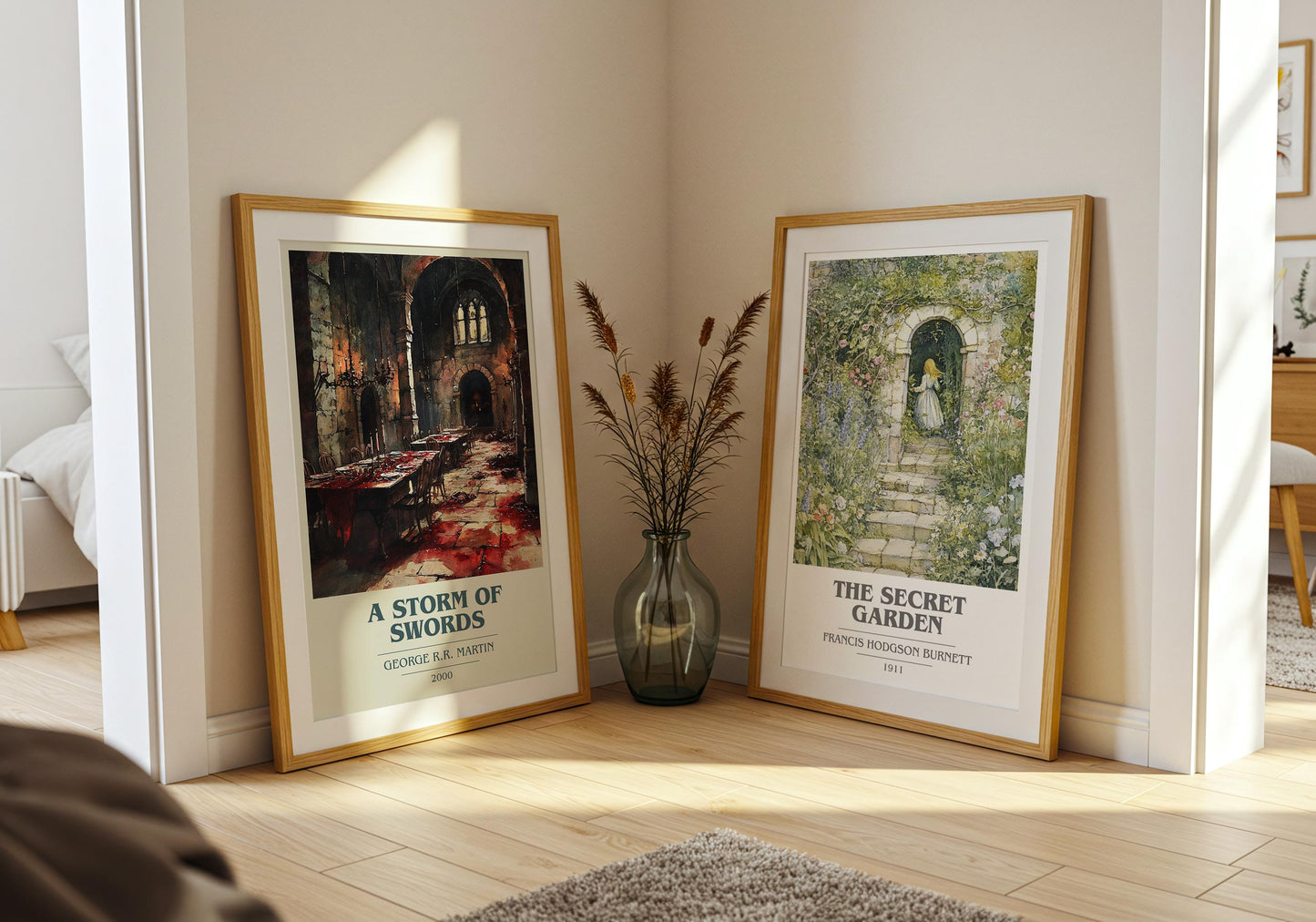 A Storm Of Swords by George R.R. Martin | Book Poster | Literary Art Gift For Book Lover | Novel Inspired Wall Art | Free Delivery