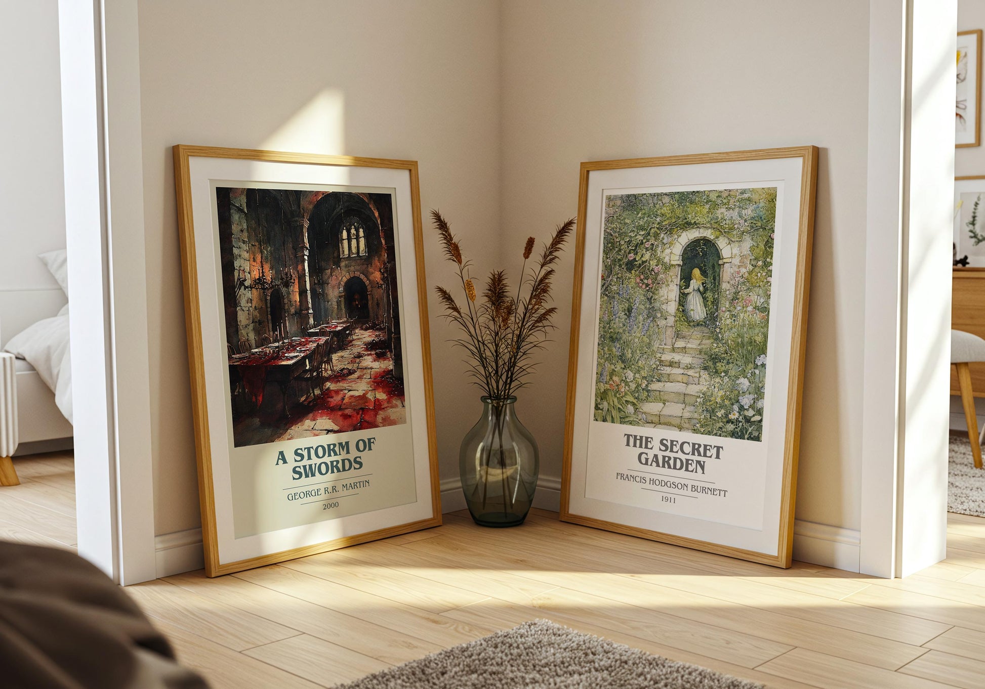 A Storm Of Swords by George R.R. Martin | Book Poster | Literary Art Gift For Book Lover | Novel Inspired Wall Art | Free Delivery