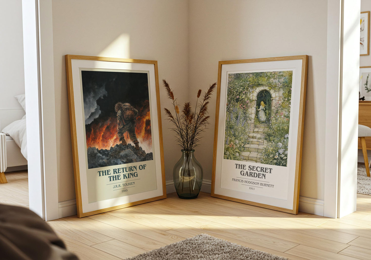 The Return Of The King by J.R.R Tolkien | Book Poster | Literary Art Gift For Book Lover | Novel Inspired Wall Art | Free Delivery