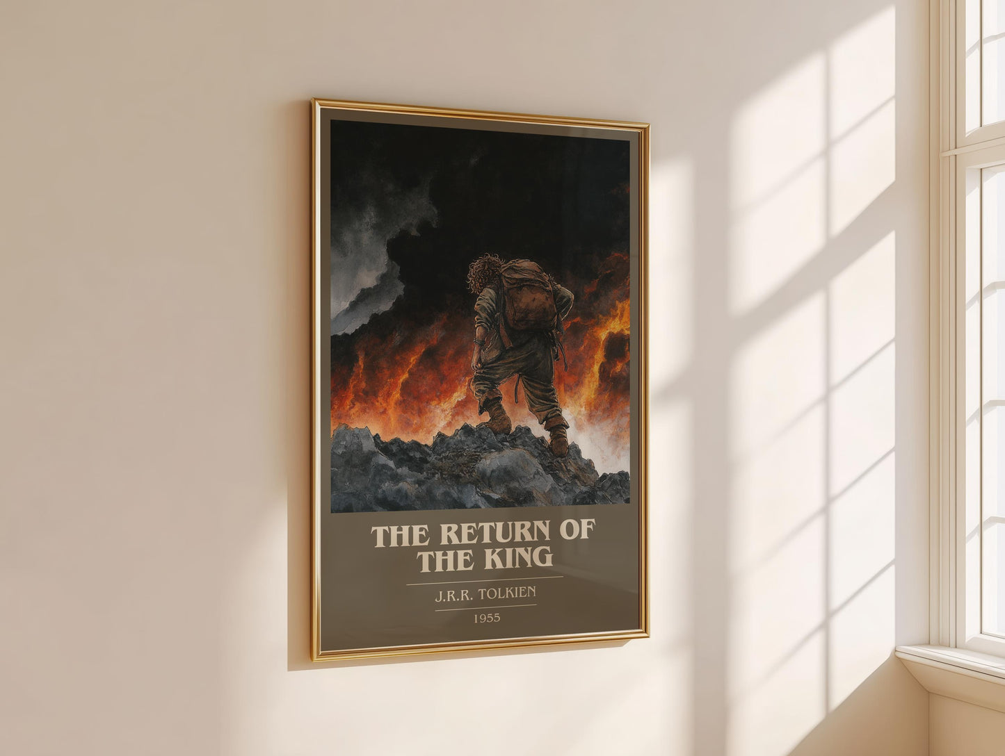 The Return Of The King by J.R.R Tolkien | Book Poster | Literary Art Gift For Book Lover | Novel Inspired Wall Art | Free Delivery