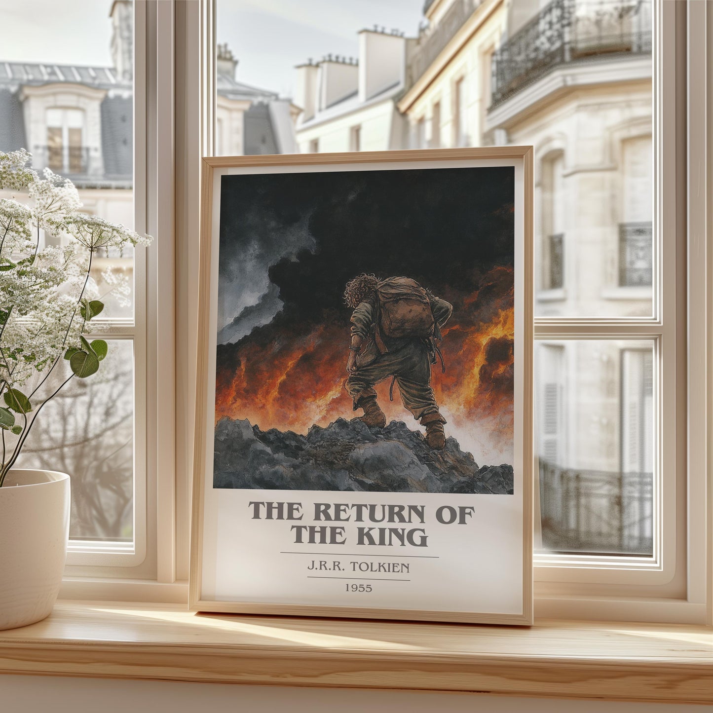 The Return Of The King by J.R.R Tolkien | Book Poster | Literary Art Gift For Book Lover | Novel Inspired Wall Art | Free Delivery