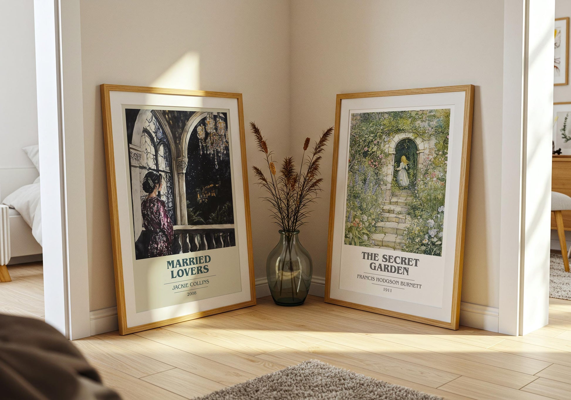 Married Lovers by Jackie Collins | Book Poster | Literary Art Gift For Book Lover | Novel Inspired Wall Art | Free Delivery