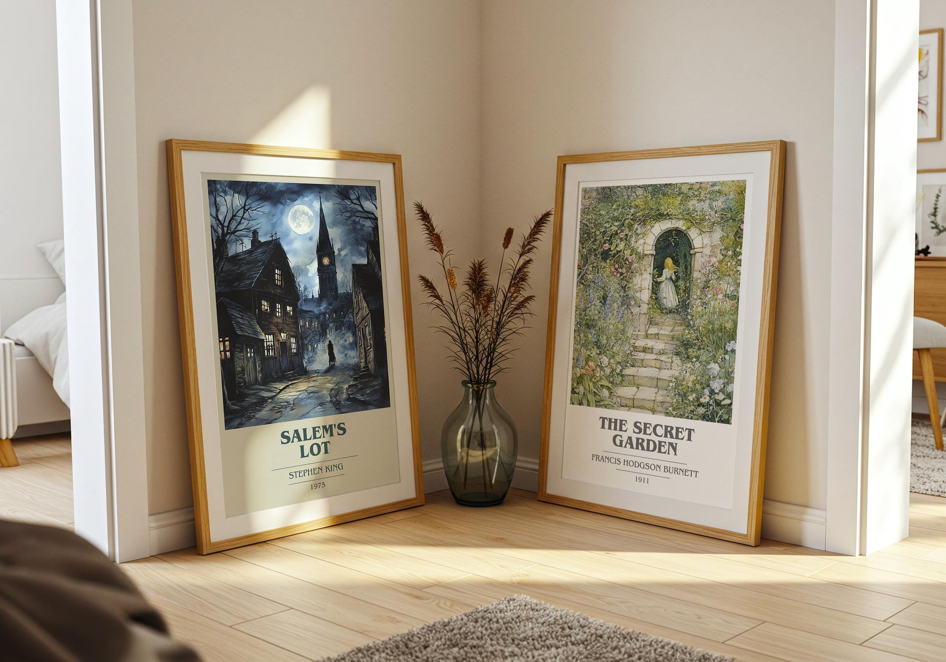 Salem's Lot by Stephen King | Book Poster | Literary Art Gift For Book Lover | Novel Inspired Wall Art | Free Delivery
