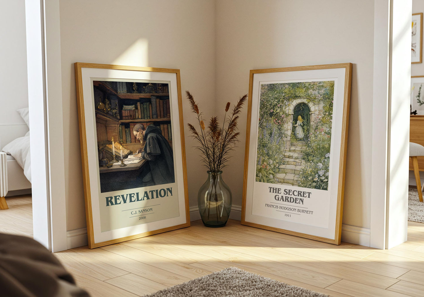 Revelation by C.J. Sansom | Book Poster | Literary Art Gift For Book Lover | Novel Inspired Wall Art | Free Delivery