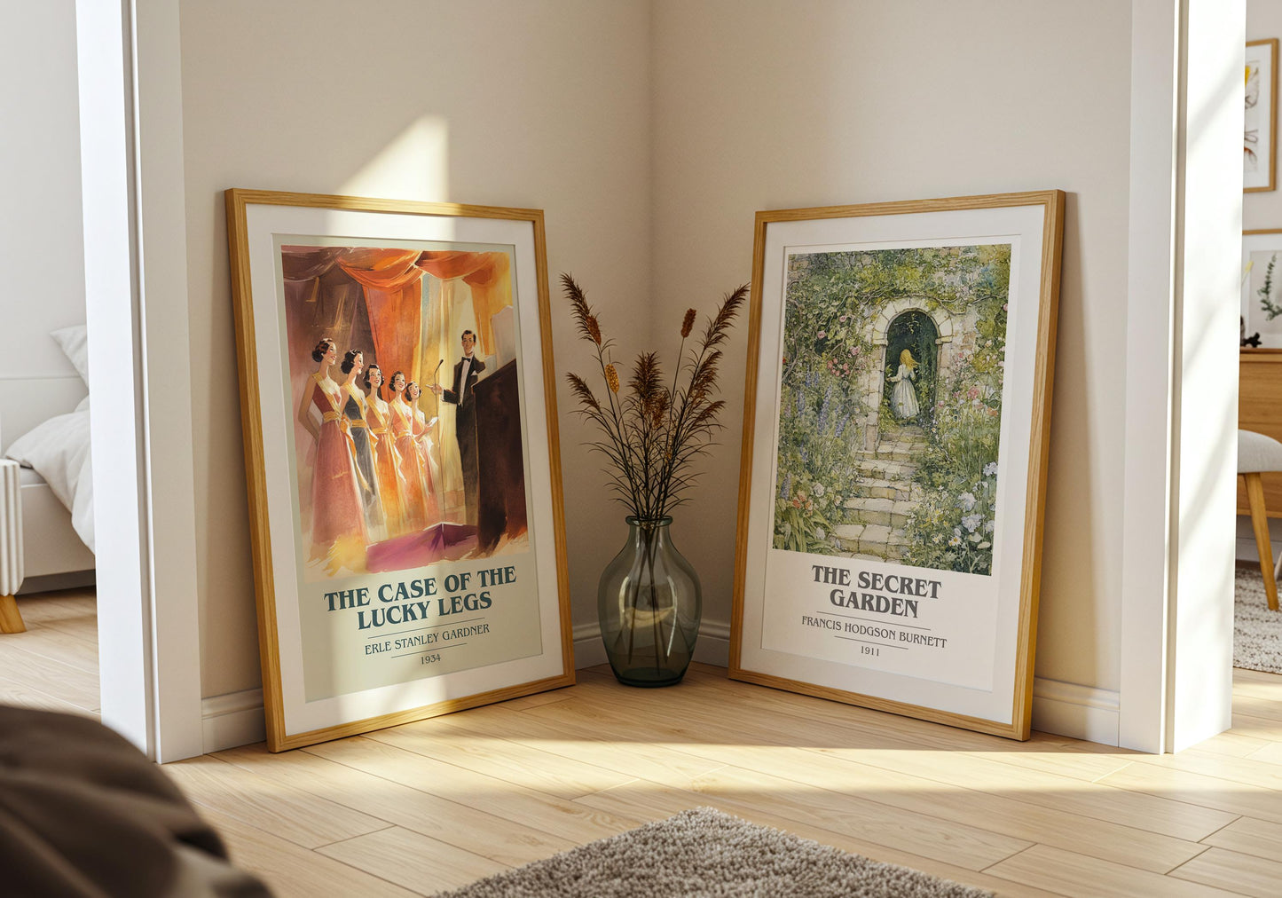 The Case Of The Lucky Legs by Erle Stanley Gardner | Book Poster | Literary Art Gift For Book Lover | Novel Inspired Wall Art