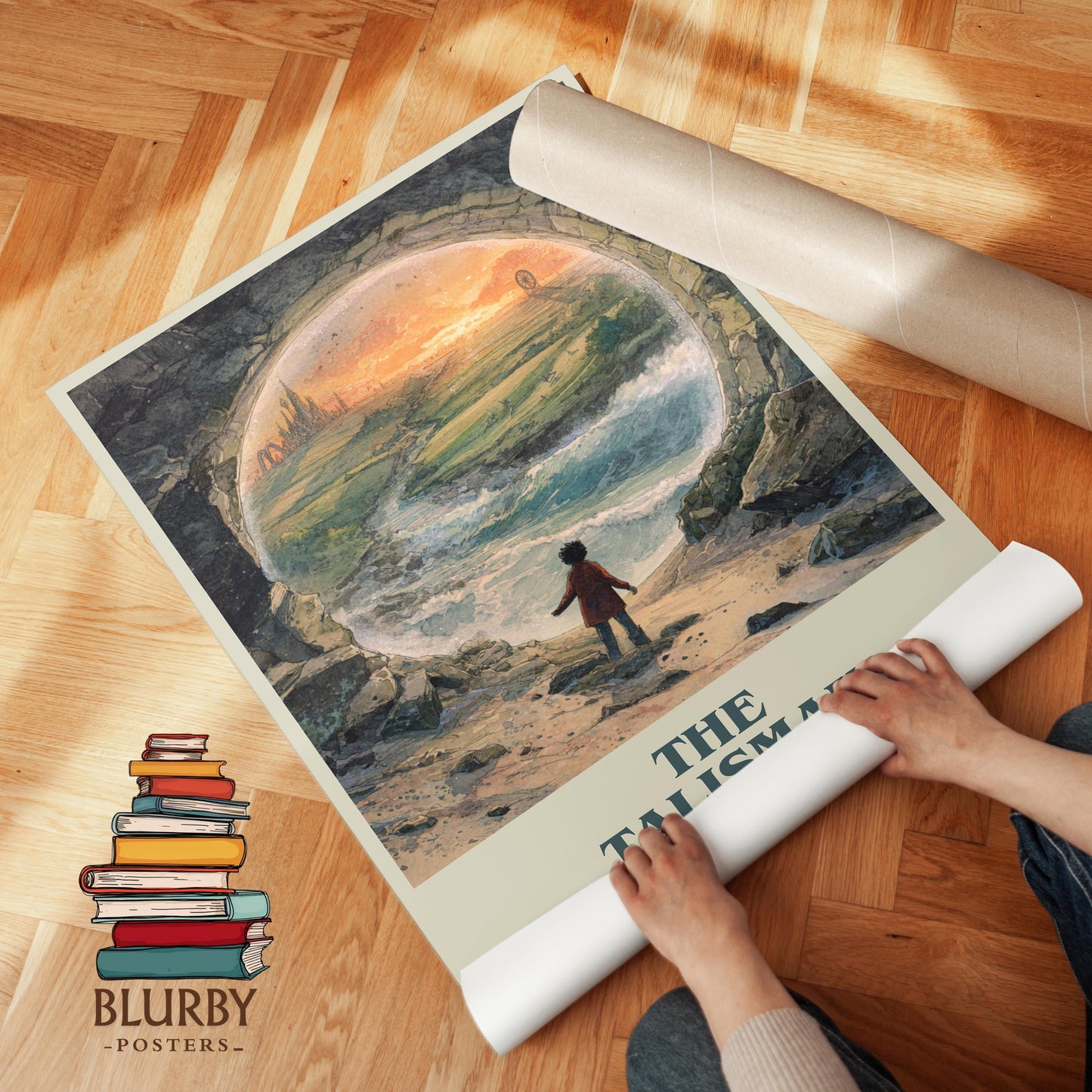 The Talisman by Stephen King | Book Poster | Literary Art Gift For Book Lover | Novel Inspired Wall Art