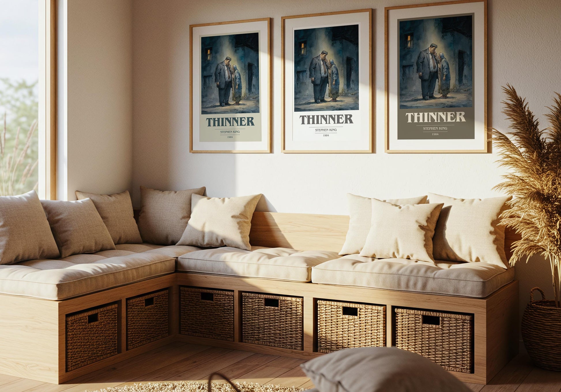 Thinner by Stephen King | Book Poster | Literary Art Gift For Book Lover | Novel Inspired Wall Art