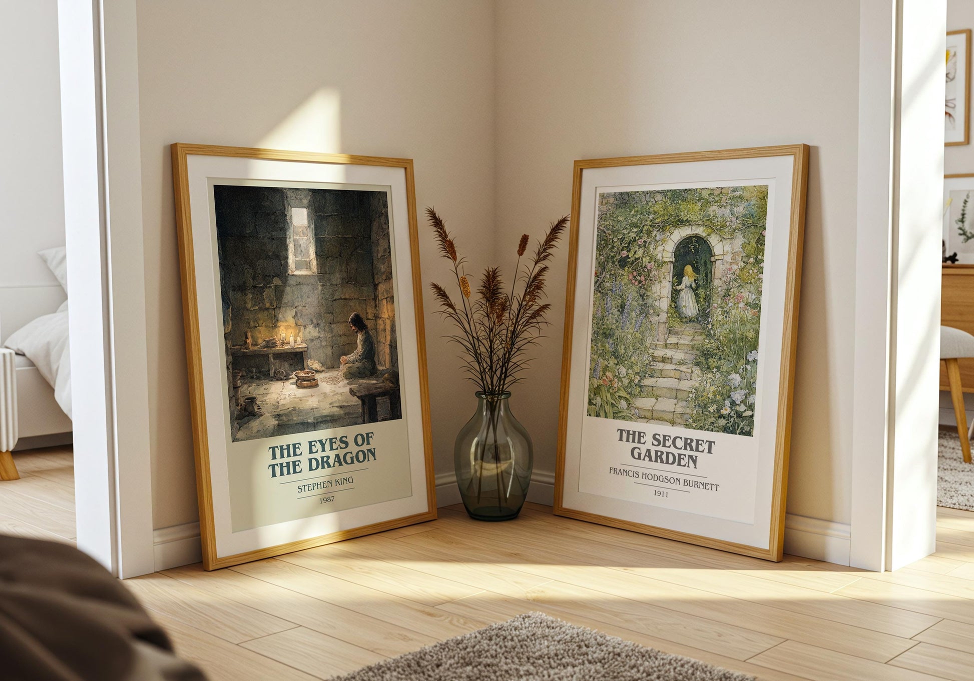 The Eyes of the Dragon by Stephen King | Book Poster | Literary Art Gift For Book Lover | Novel Inspired Wall Art