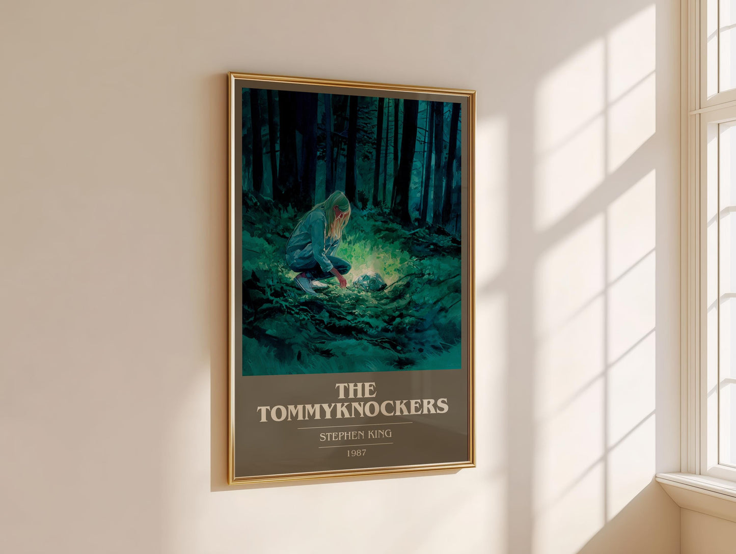 The Tommyknockers by Stephen King | Book Poster | Literary Art Gift For Book Lover | Novel Inspired Wall Art