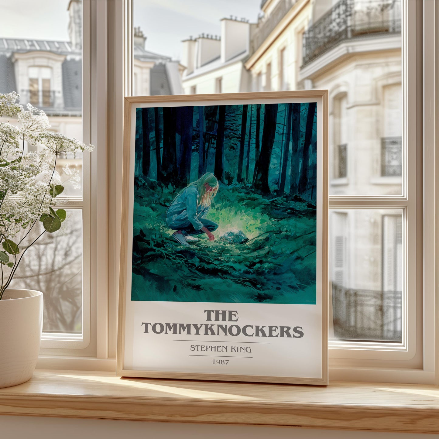 The Tommyknockers by Stephen King | Book Poster | Literary Art Gift For Book Lover | Novel Inspired Wall Art