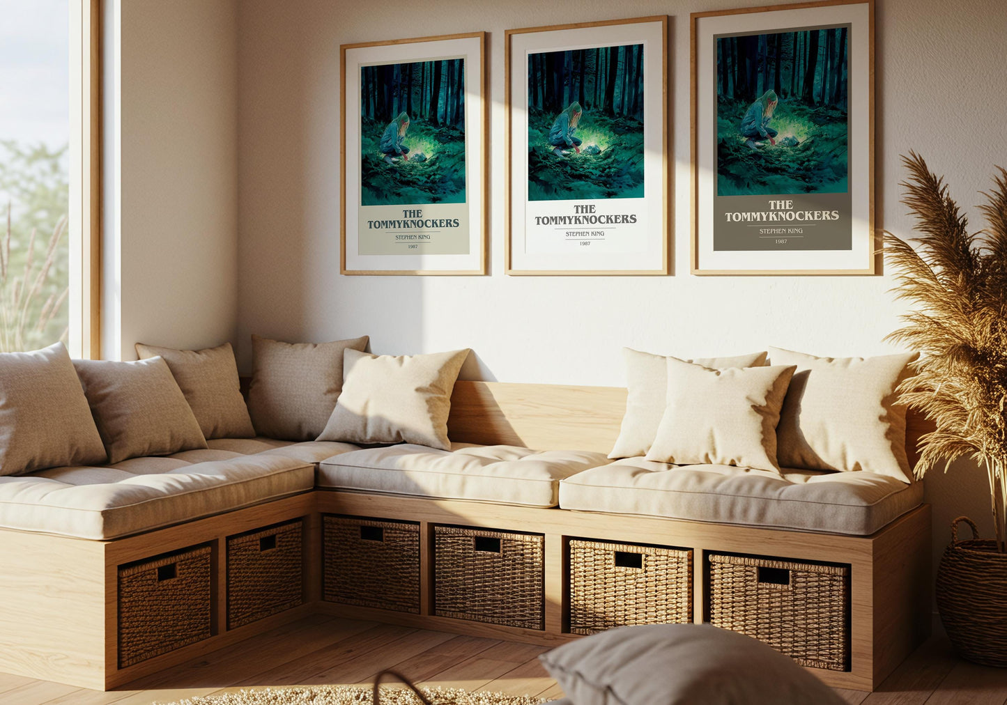 The Tommyknockers by Stephen King | Book Poster | Literary Art Gift For Book Lover | Novel Inspired Wall Art