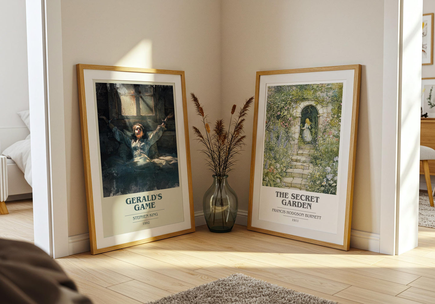 Gerald's Game by Stephen King | Book Poster | Literary Art Gift For Book Lover | Novel Inspired Wall Art