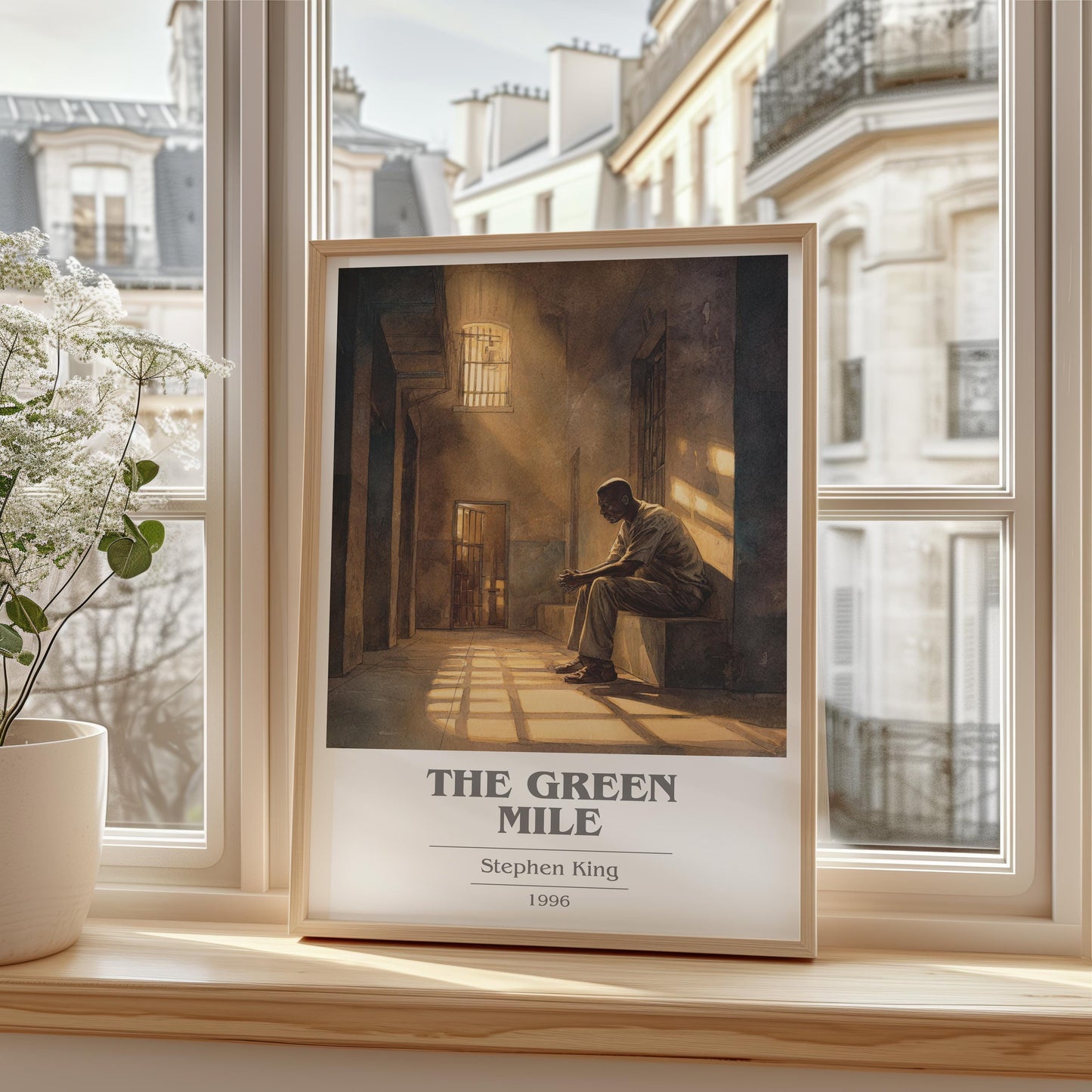 The Green Mile by Stephen King | Book Poster | Literary Art Gift For Book Lover | Novel Inspired Wall Art | Free Delivery