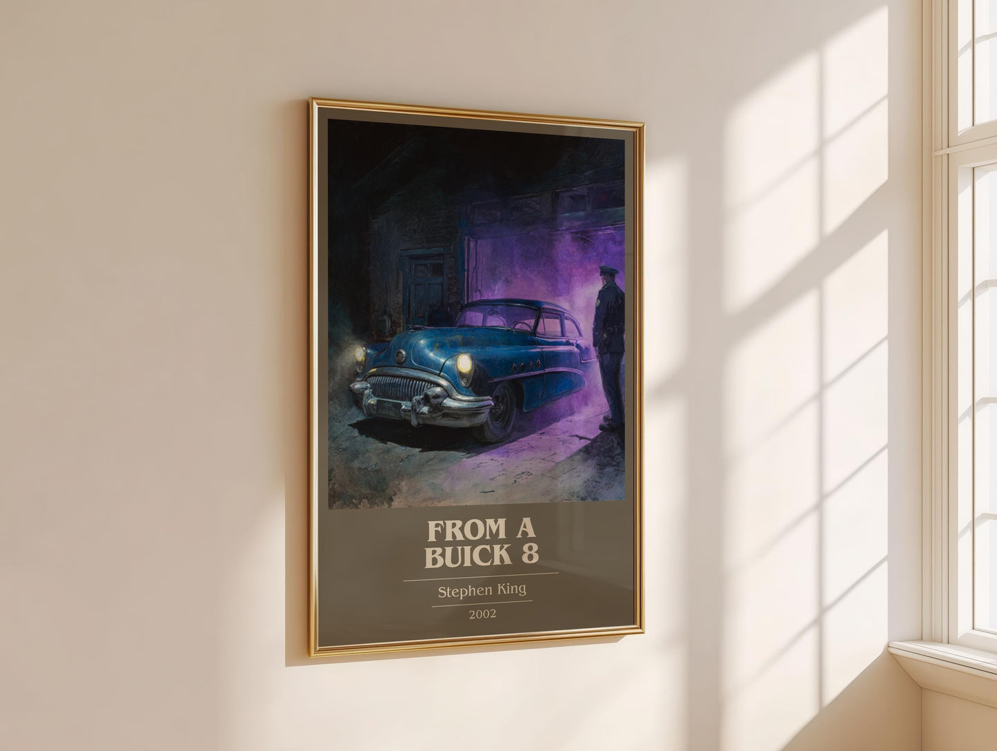 From A Buick 8 by Stephen King | Book Poster | Literary Art Gift For Book Lover | Novel Inspired Wall Art | Free Delivery