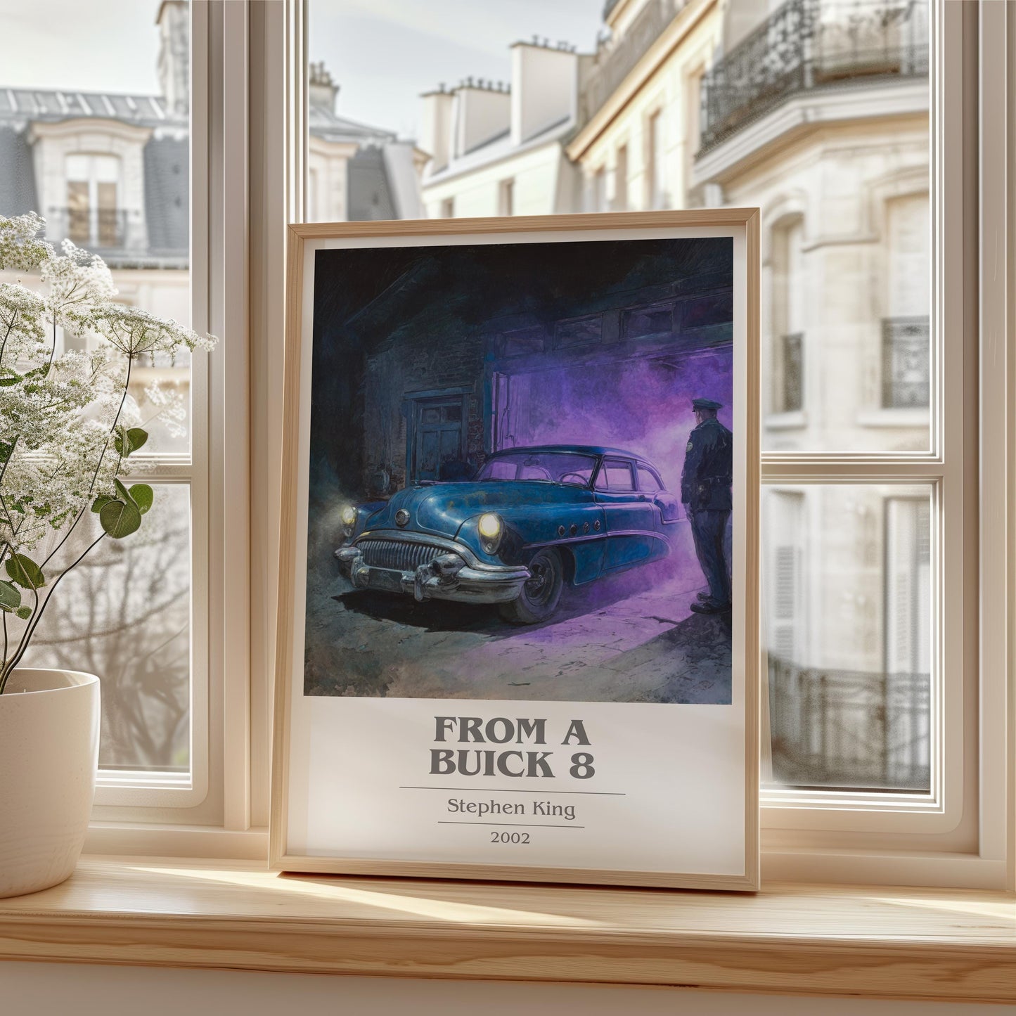 From A Buick 8 by Stephen King | Book Poster | Literary Art Gift For Book Lover | Novel Inspired Wall Art | Free Delivery