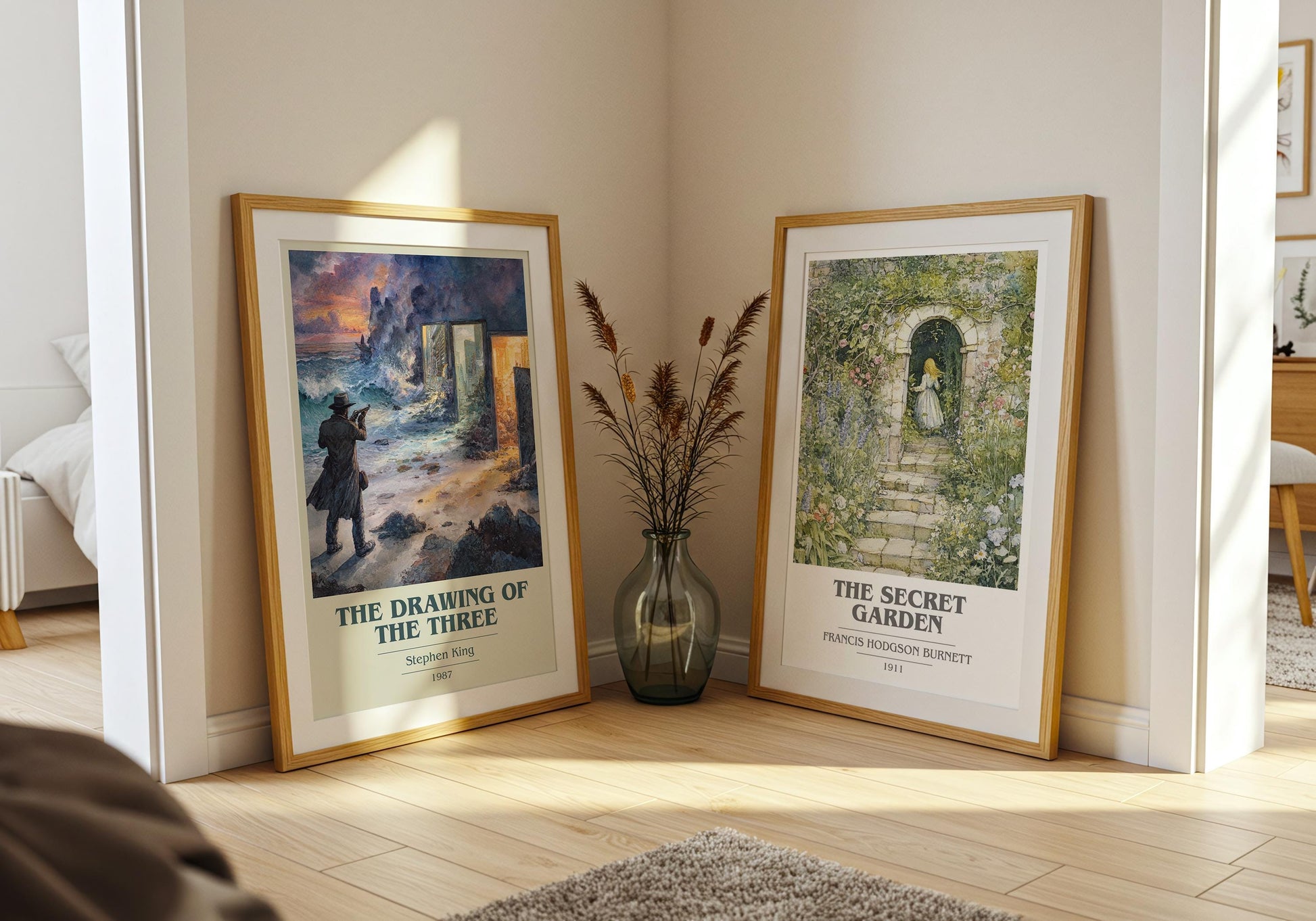 The Drawing of the Three by Stephen King | Book Poster | Literary Art Gift For Book Lover | Novel Inspired Wall Art | Free Delivery