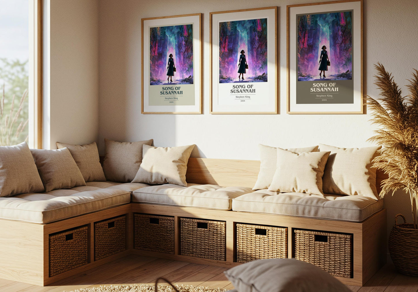 Song of Susannah by Stephen King | Book Poster | Literary Art Gift For Book Lover | Novel Inspired Wall Art | Free Delivery