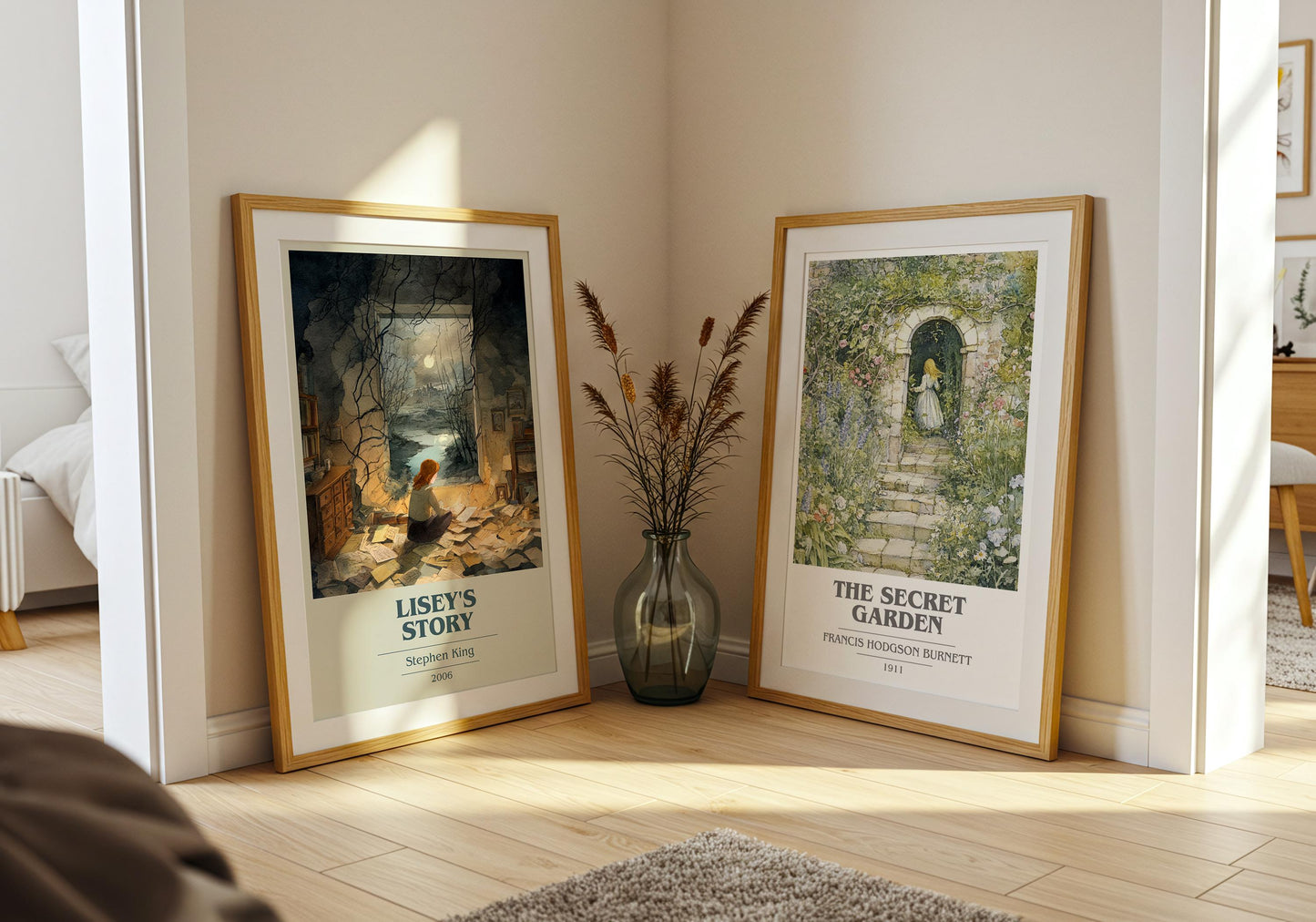 Lisey's Story by Stephen King | Book Poster | Literary Art Gift For Book Lover | Novel Inspired Wall Art | Free Delivery