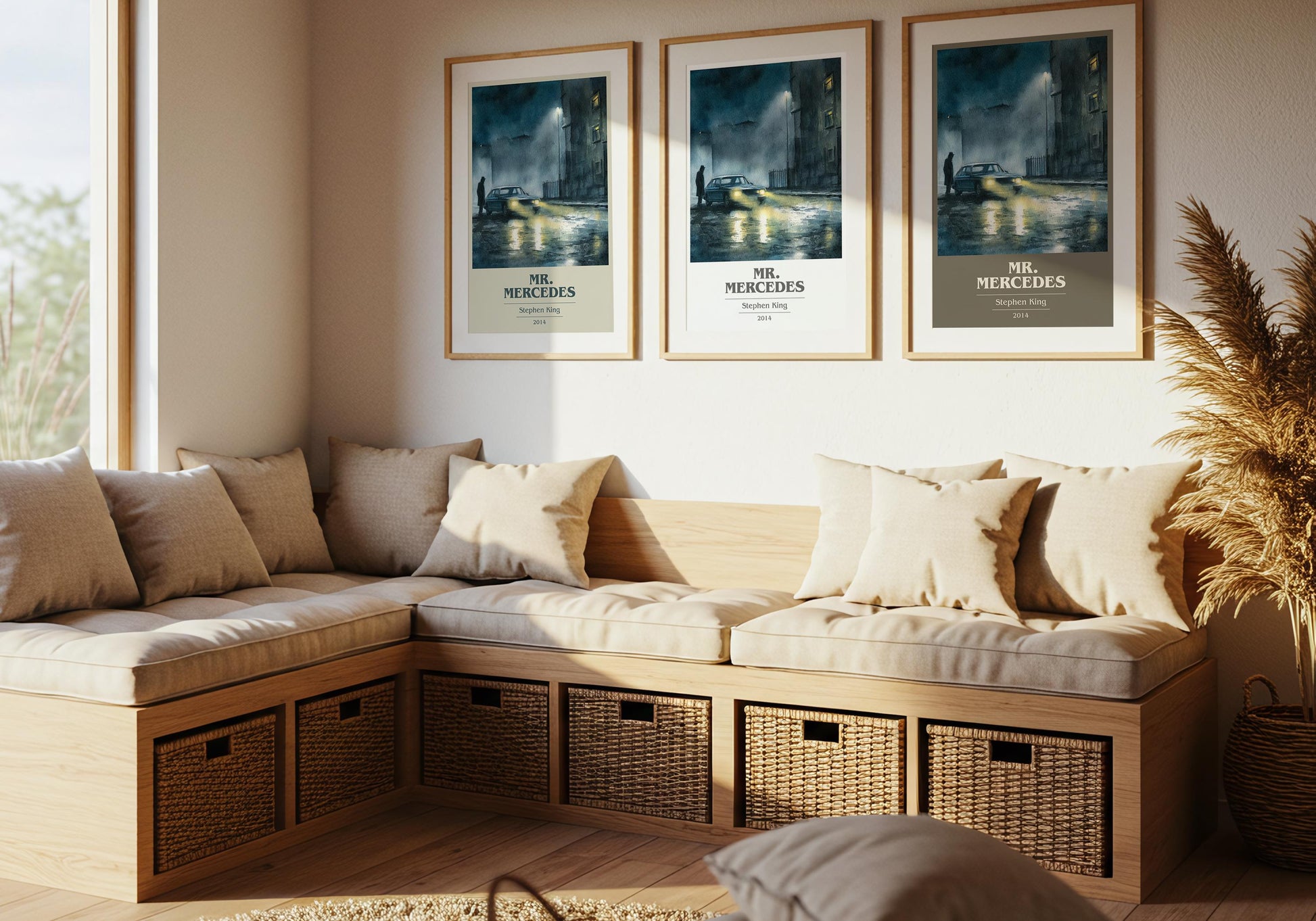 Mr. Mercedes by Stephen King | Book Poster | Literary Art Gift For Book Lover | Novel Inspired Wall Art | Free Delivery