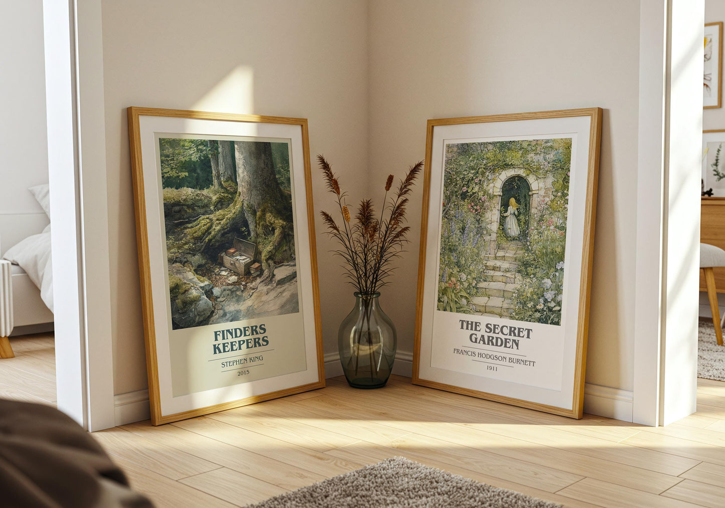 Finders Keepers by Stephen King | Book Poster | Literary Art Gift For Book Lover | Novel Inspired Wall Art | Free Delivery