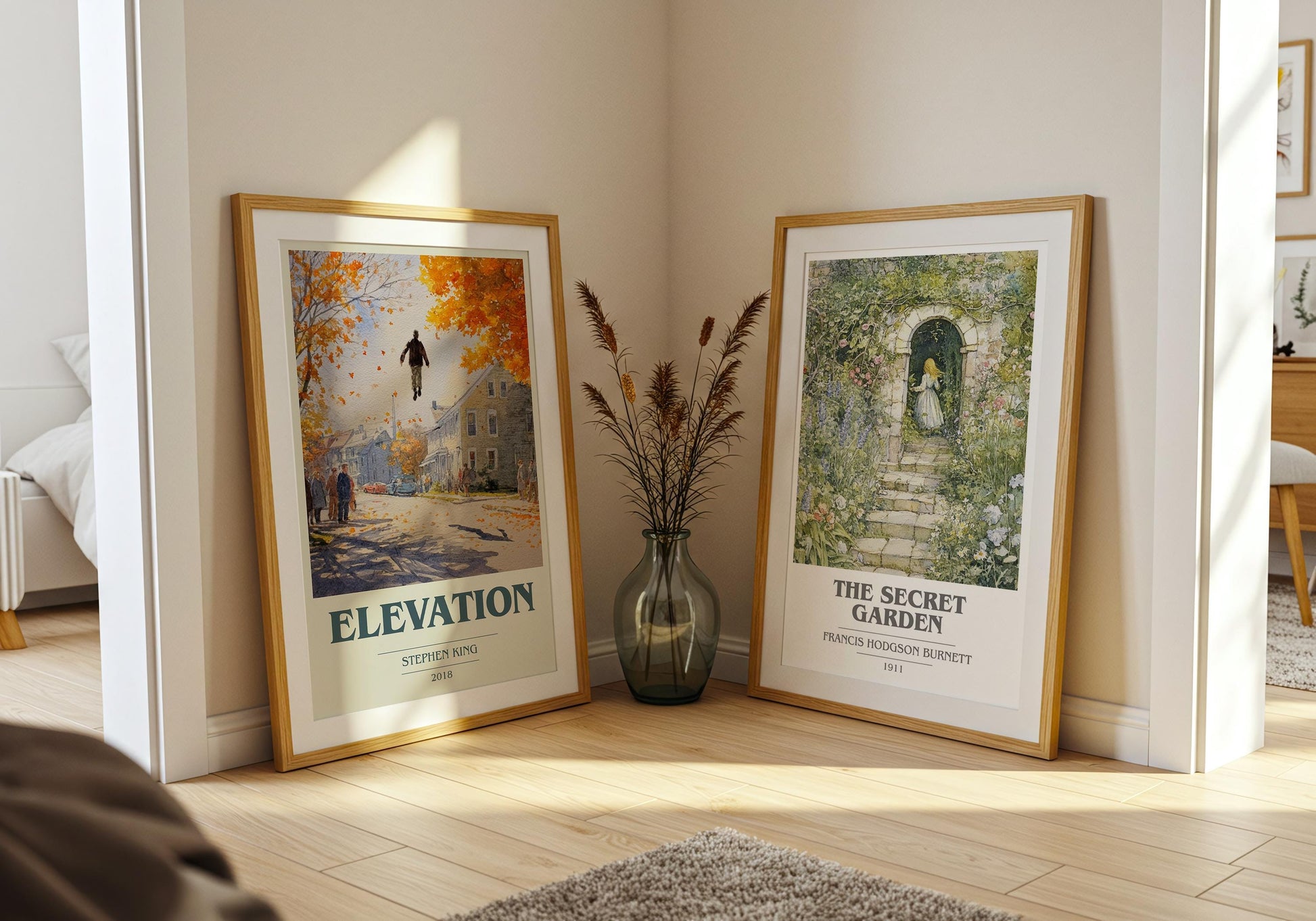 Elevation by Stephen King | Book Poster | Literary Art Gift For Book Lover | Novel Inspired Wall Art | Free Delivery