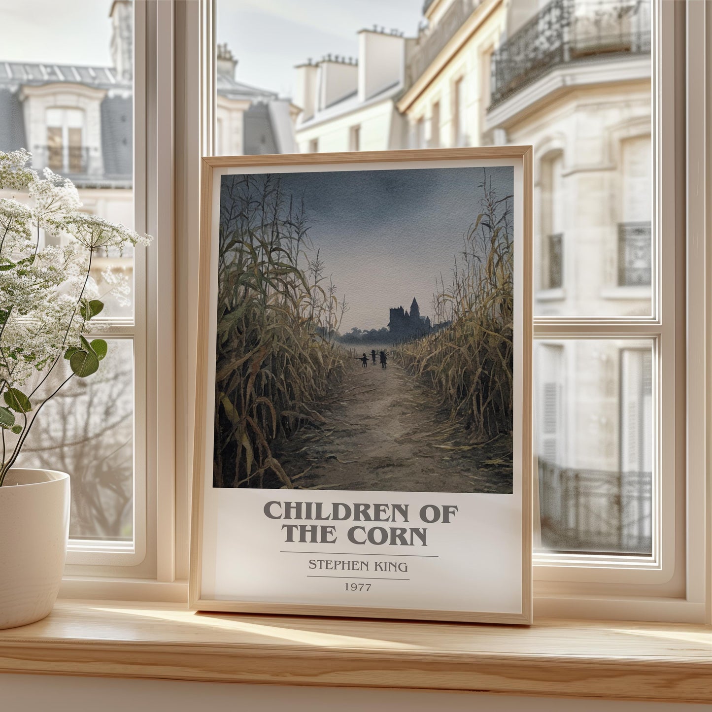 Children of the Corn by Stephen King | Book Poster | Literary Art Gift For Book Lover | Novel Inspired Wall Art | Free Delivery