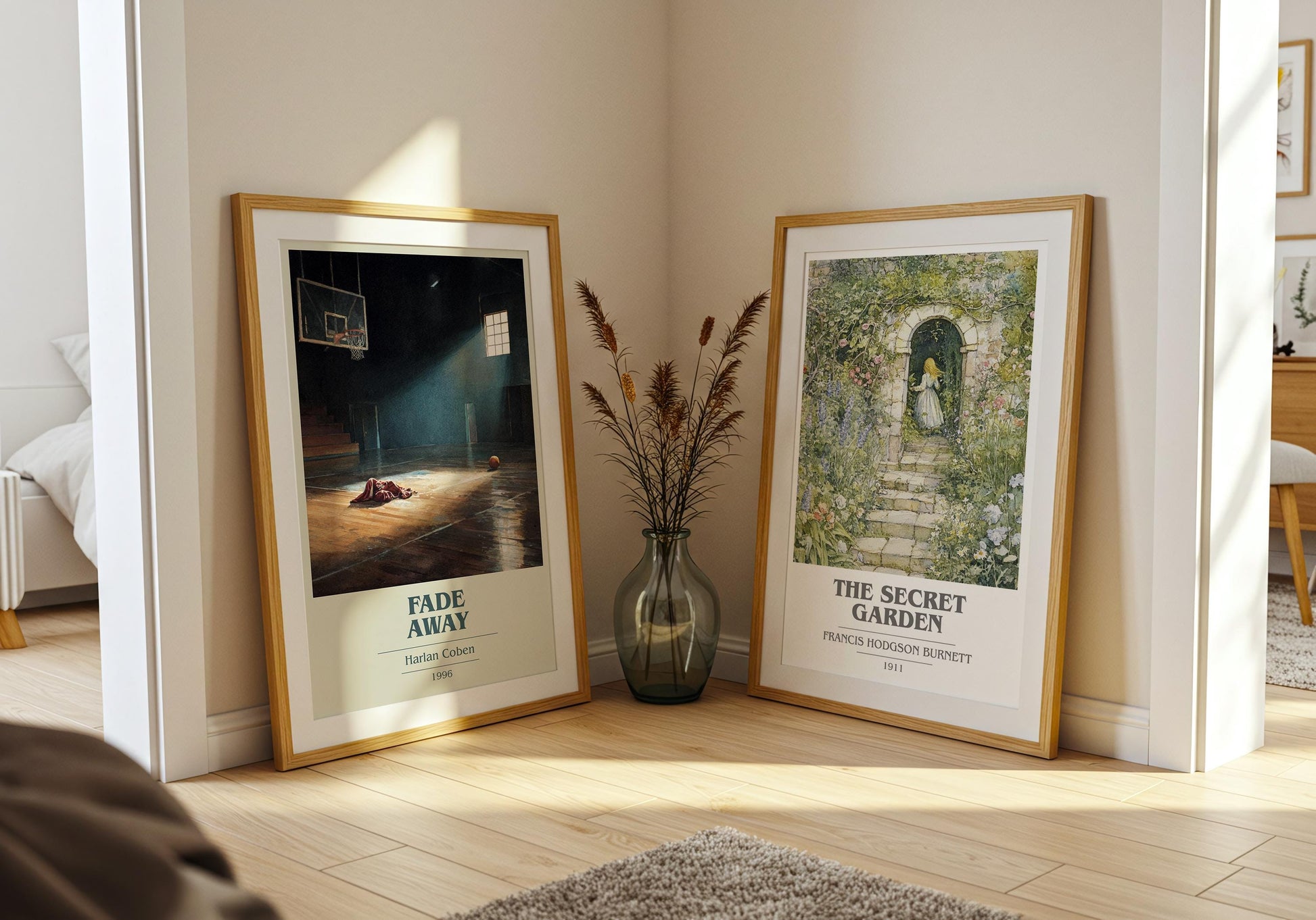 Fade Away by Harlan Coben | Book Poster | Literary Art Gift For Book Lover | Novel Inspired Wall Art | Free Delivery