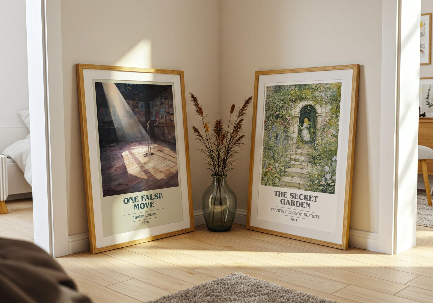 One False Move by Harlan Coben | Book Poster | Literary Art Gift For Book Lover | Novel Inspired Wall Art | Free Delivery