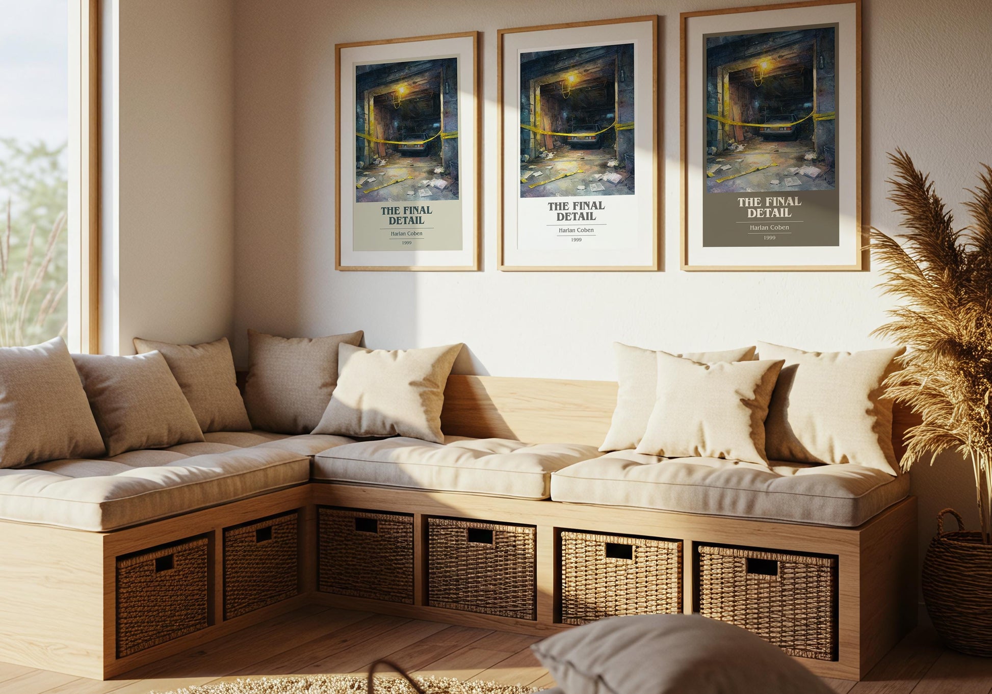 The Final Detail by Harlan Coben | Book Poster | Literary Art Gift For Book Lover | Novel Inspired Wall Art | Free Delivery