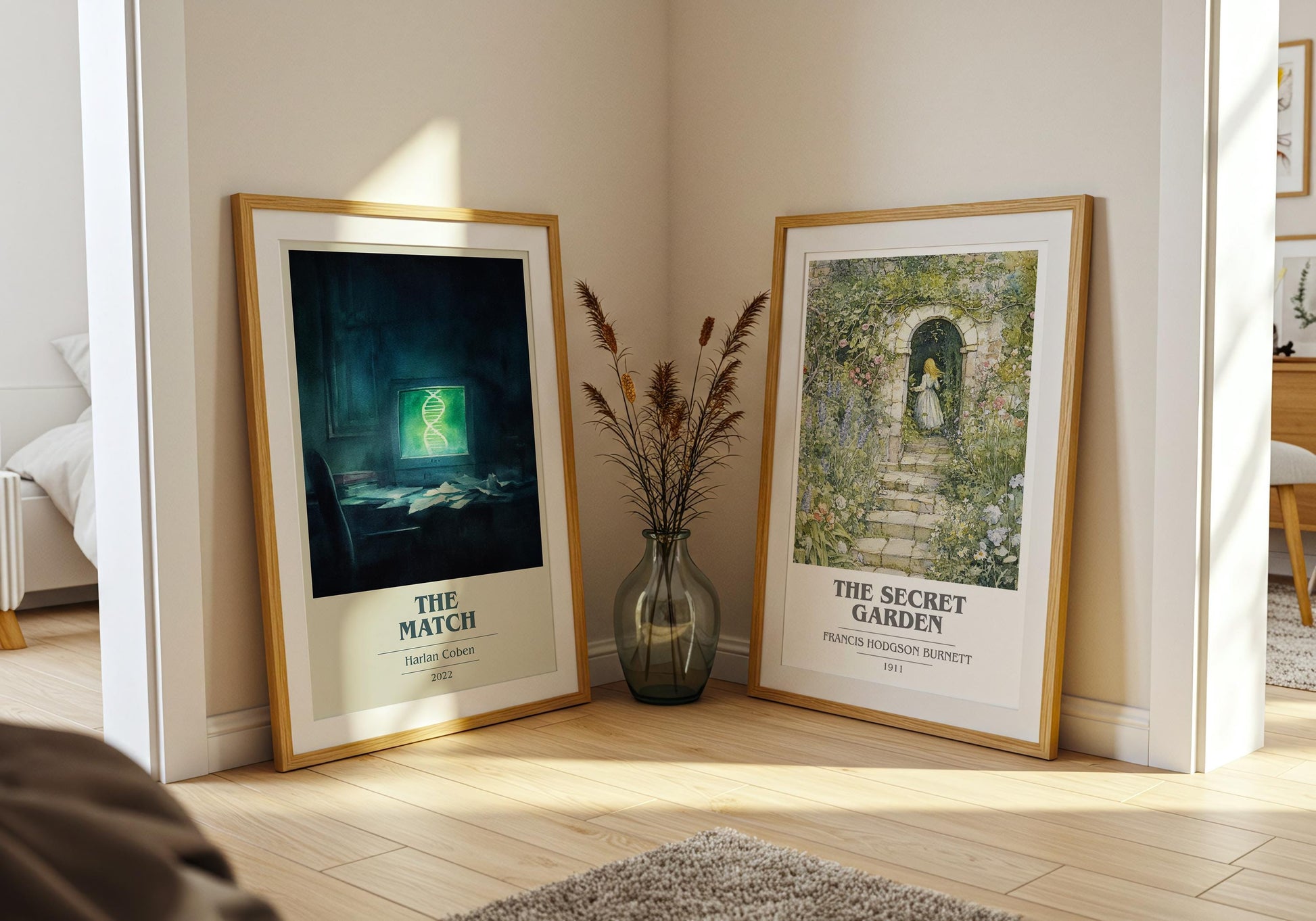 The Match by Harlan Coben | Book Poster | Literary Art Gift For Book Lover | Novel Inspired Wall Art | Free Delivery