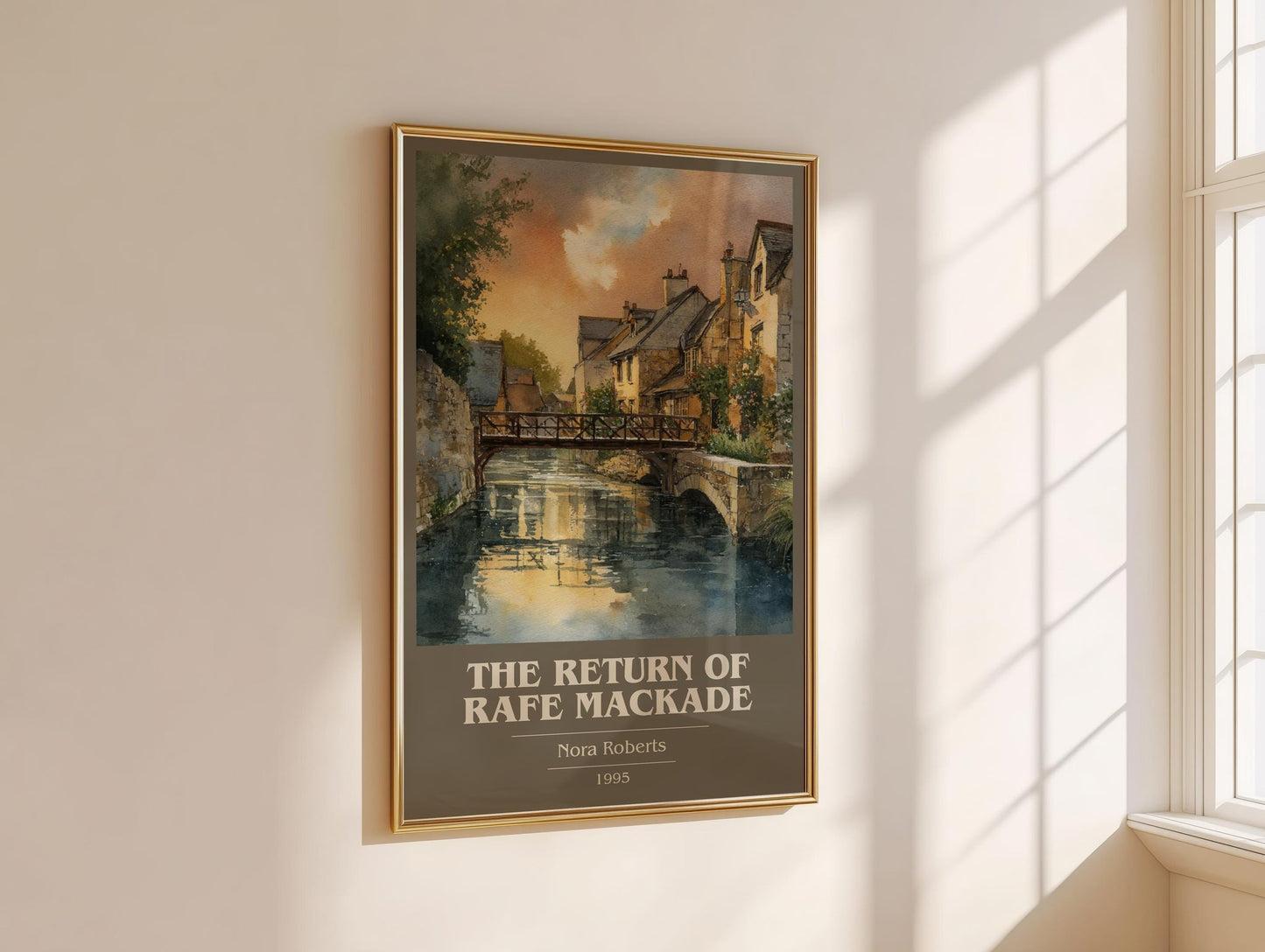 The Return of Rafe MacKade book cover book poster framed on wall – romance wall art