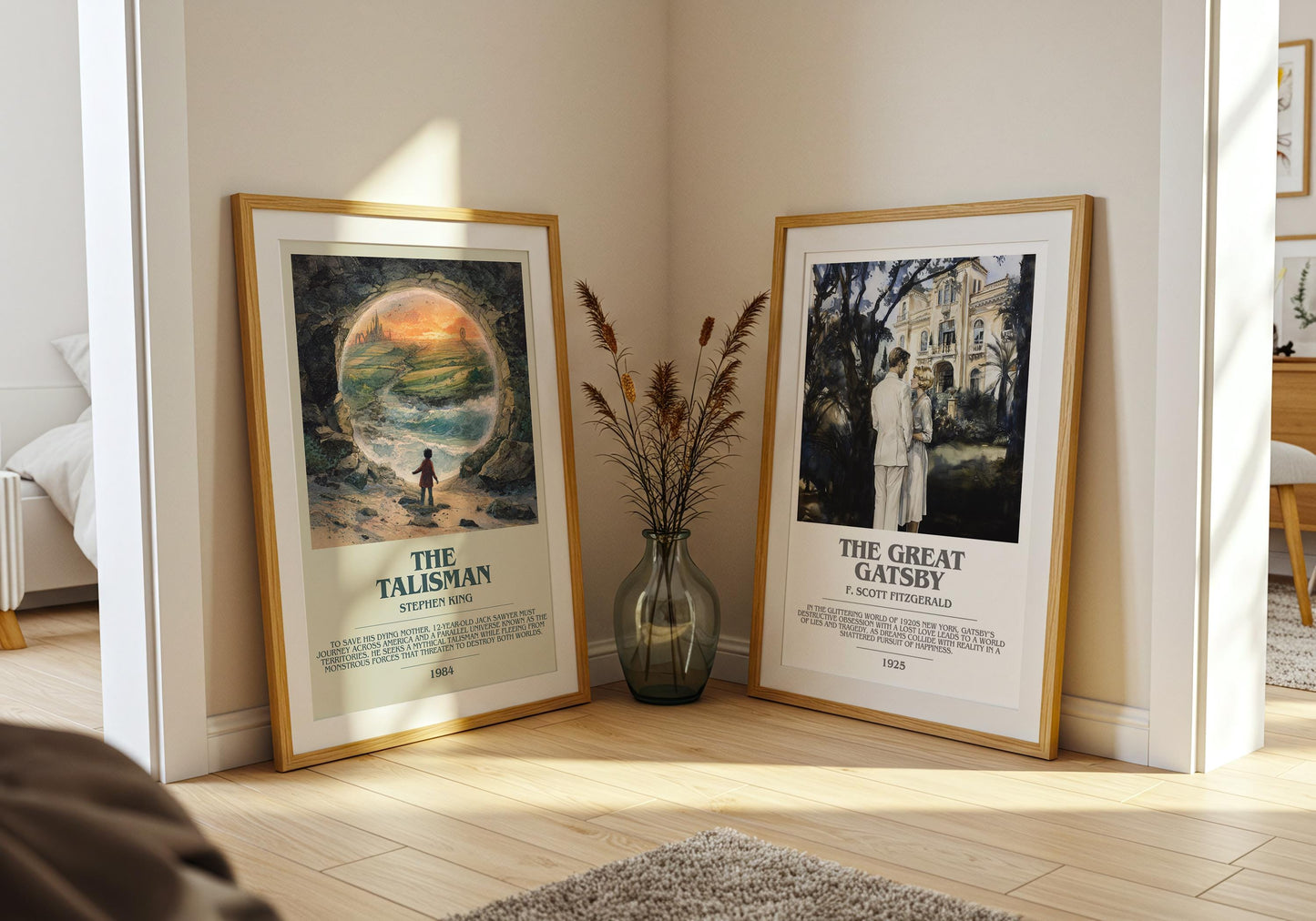 The Talisman bookish print on bookshelf – Stephen King fan gift