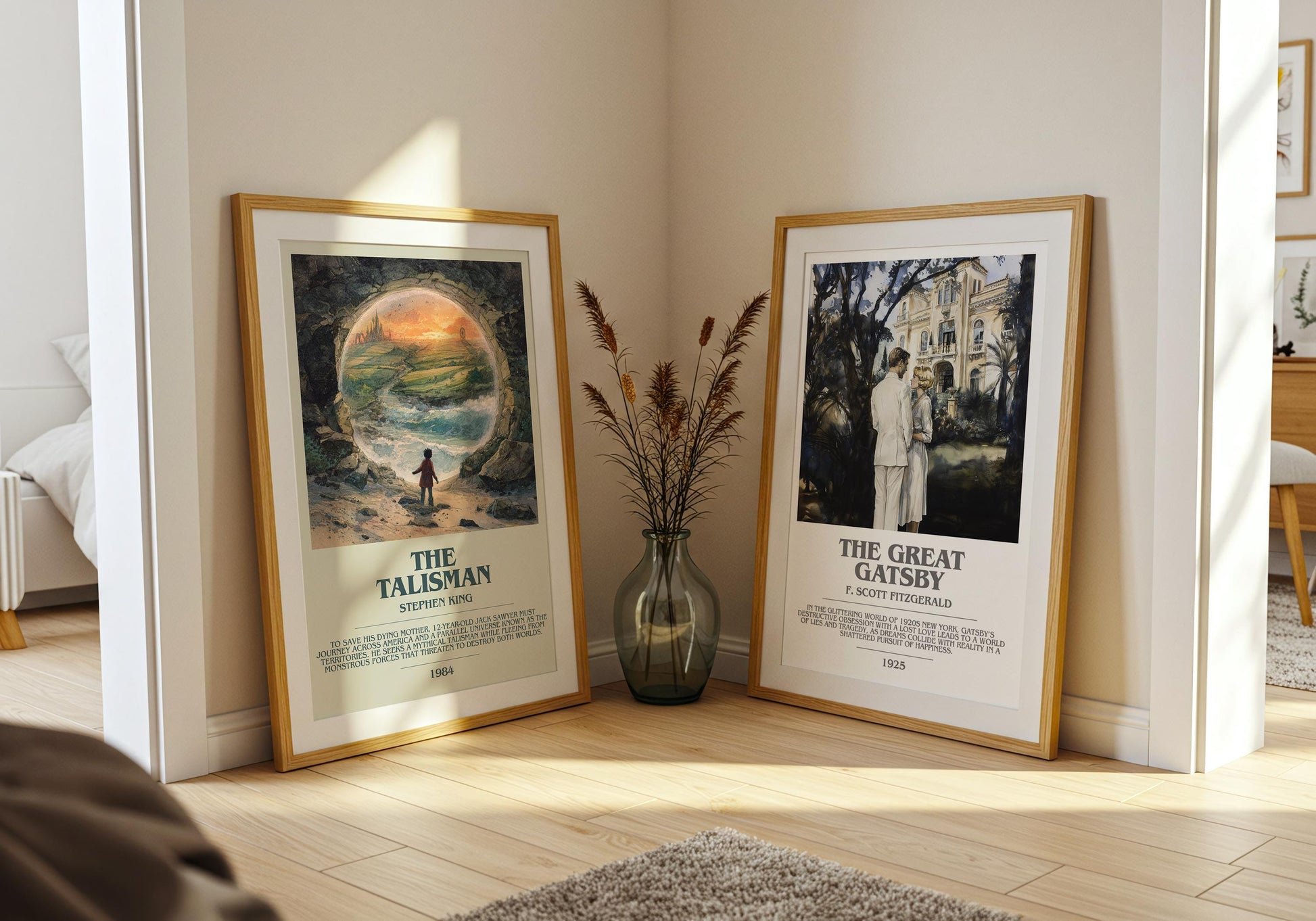 The Talisman bookish print on bookshelf – Stephen King fan gift