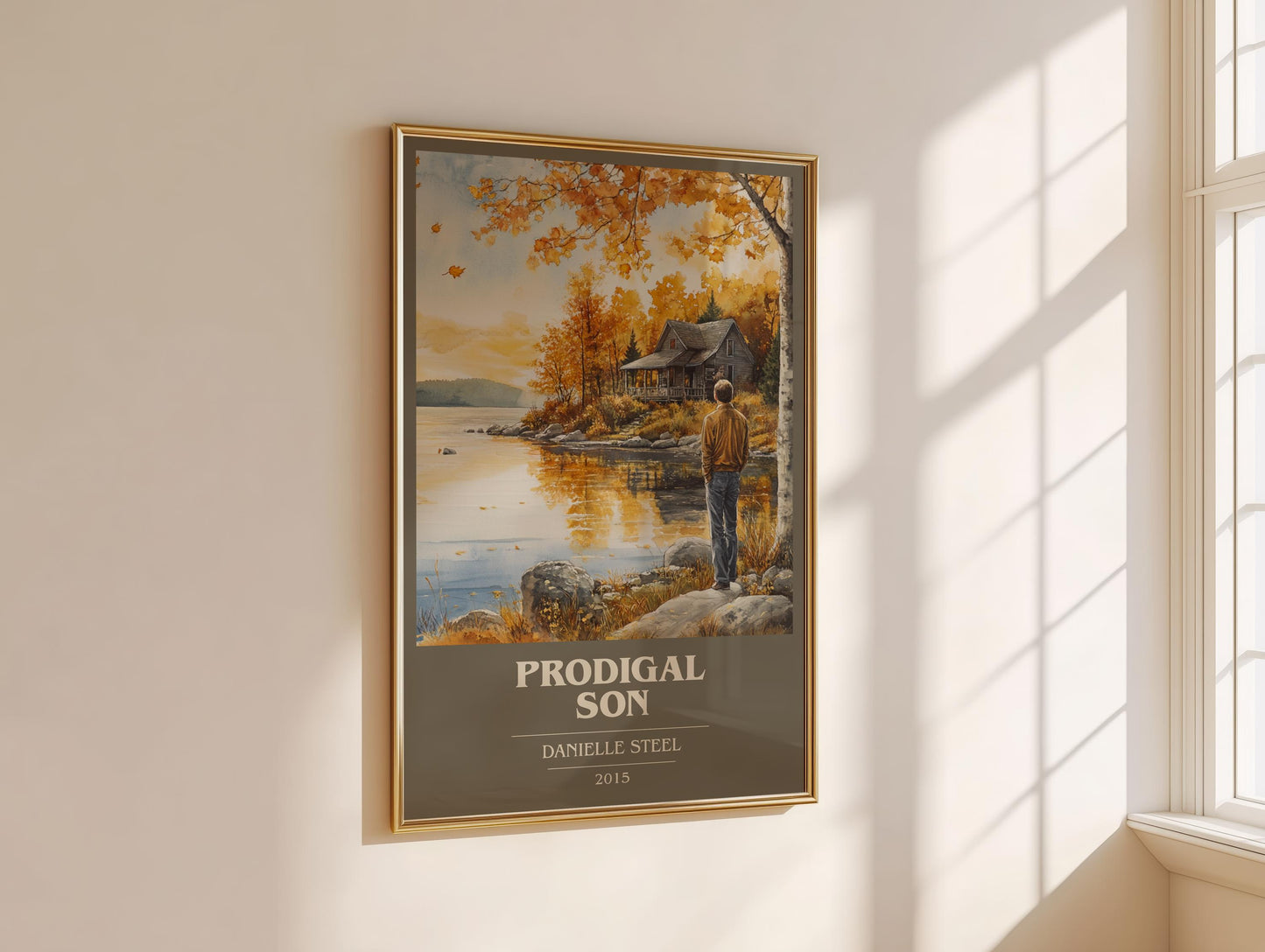 Prodigal Son book cover book poster framed on wall – romance wall art