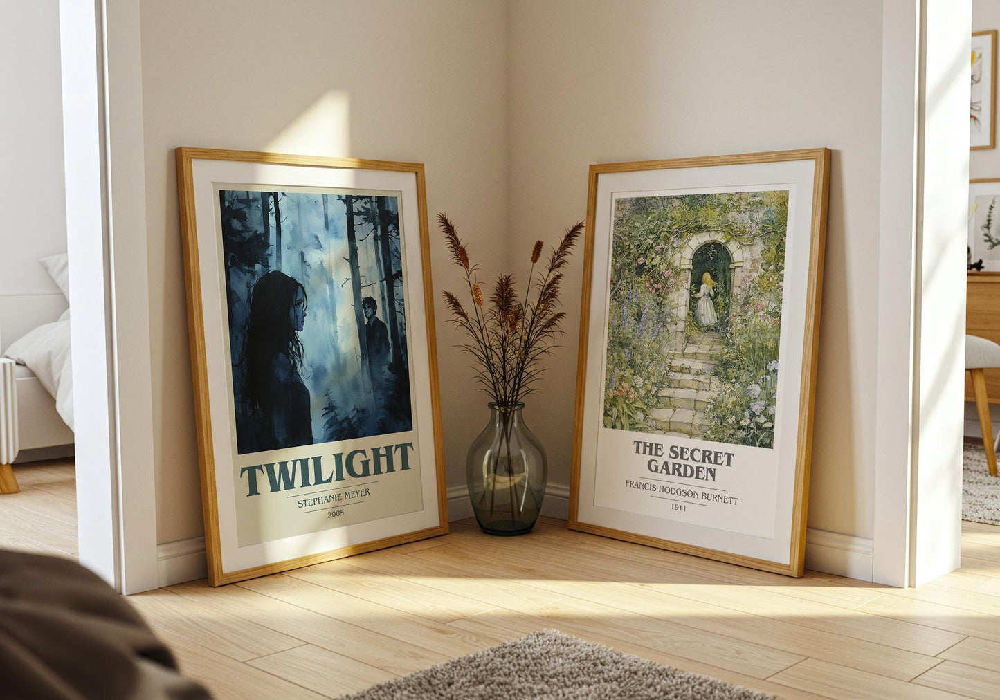 Twilight book poster packaging – museum-quality print rolled in protective tube