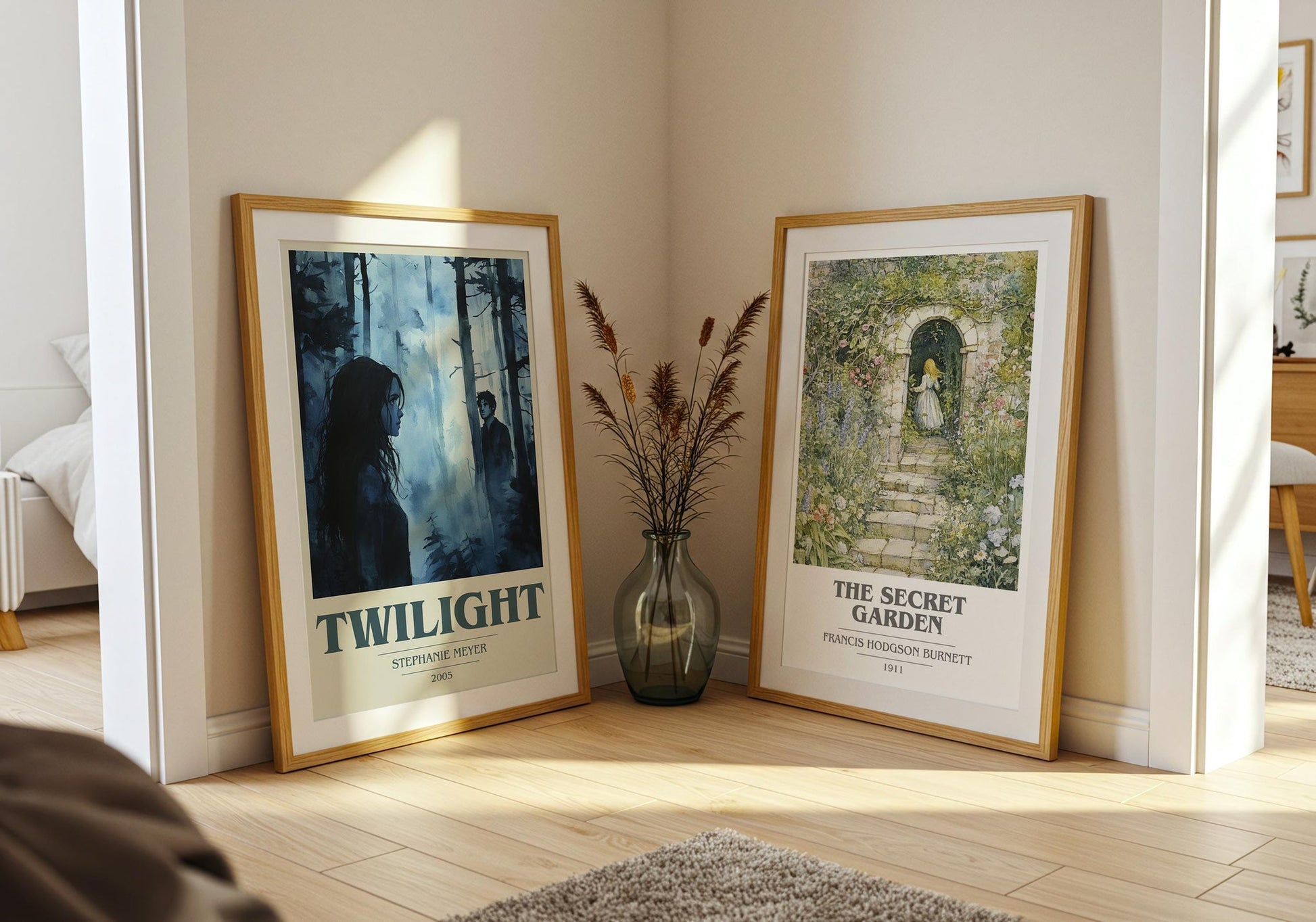 Twilight book poster packaging – museum-quality print rolled in protective tube