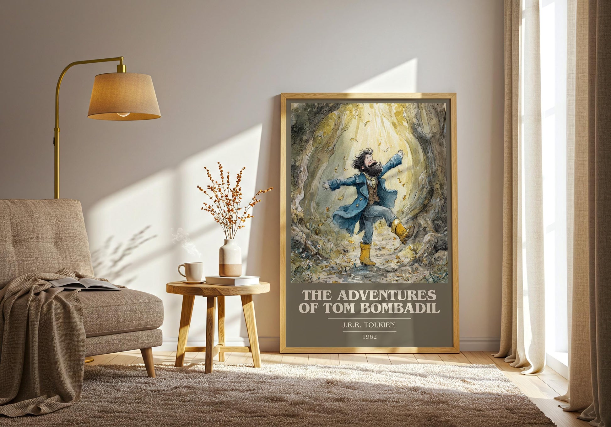 The Adventures of Tom Bombadil by J.R.R. Tolkien | Book Poster | Literary Art Gift For Book Lover | Novel Inspired Wall Art