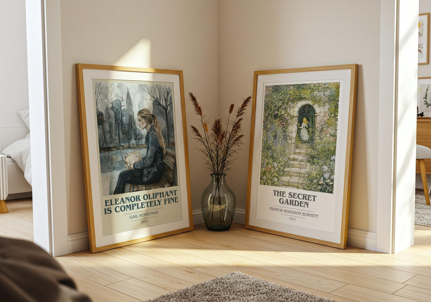 Eleanor Oliphant Is Completely Fine book poster packaging – museum-quality print rolled in protective tube