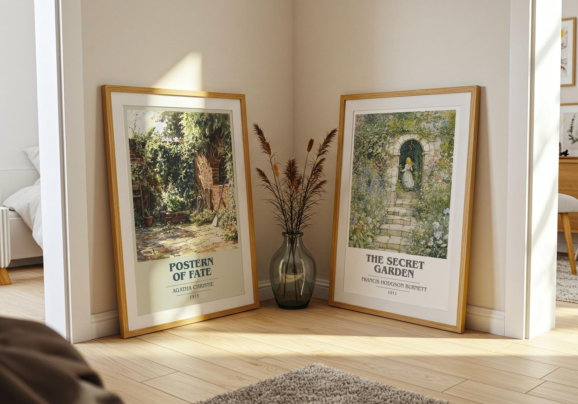 Postern Of Fate by Agatha Christie | Book Poster | Literary Art Gift For Book Lover | Novel Inspired Wall Art | Free Delivery