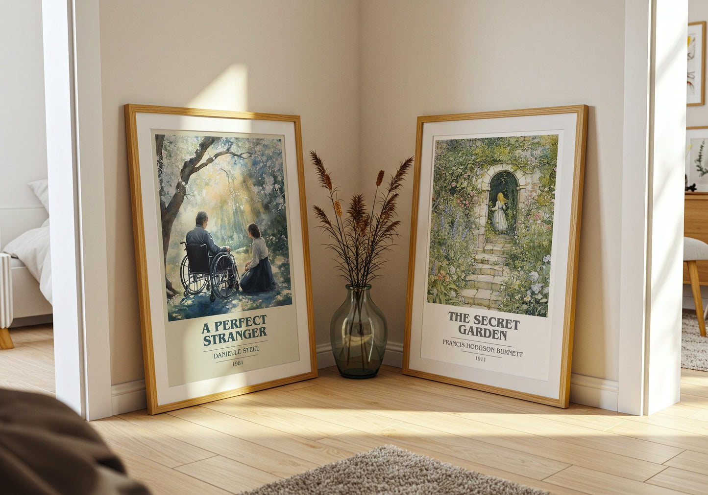 A Perfect Stranger book poster packaging – museum-quality print rolled in protective tube